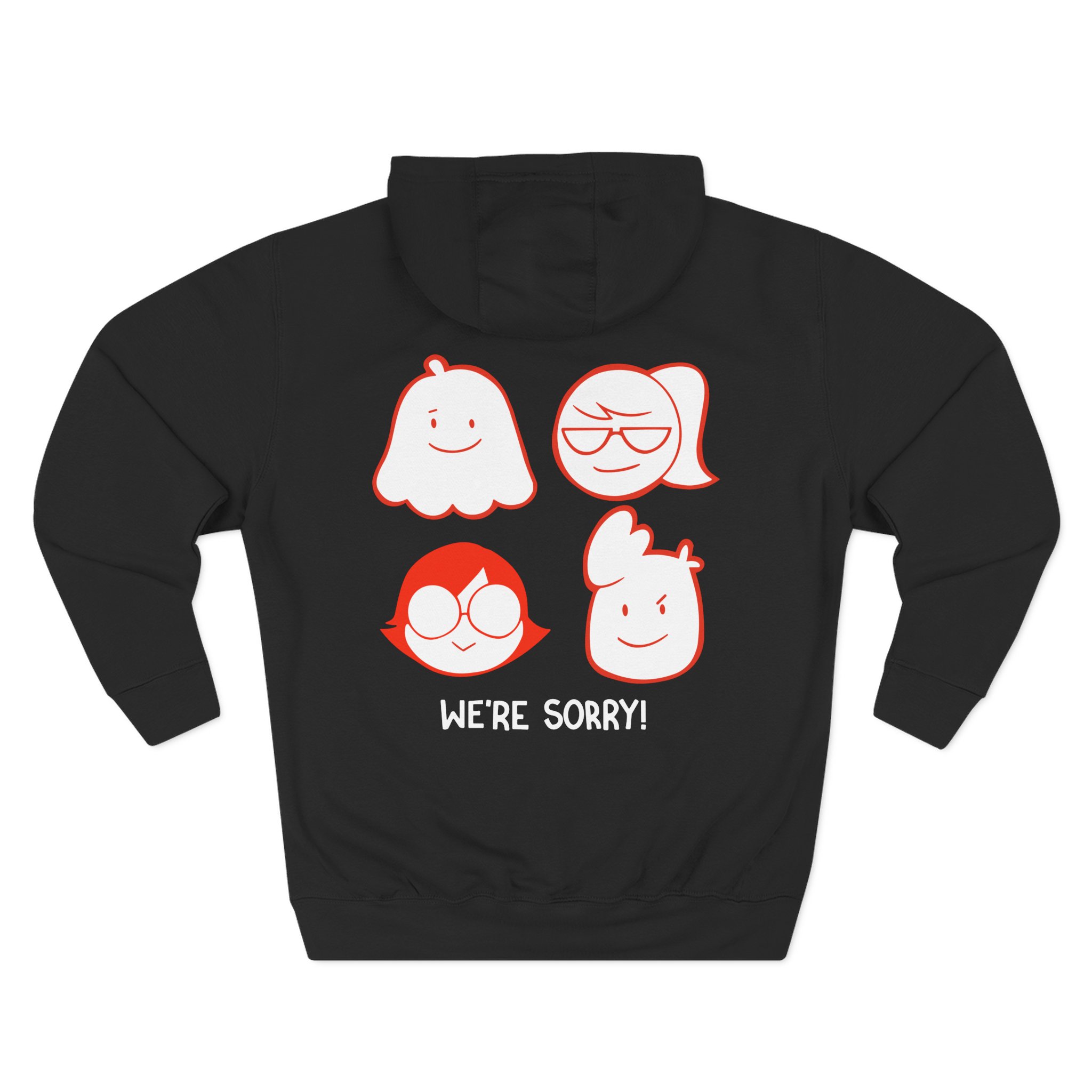 Drawfee Logo Three-Panel Fleece Hoodie