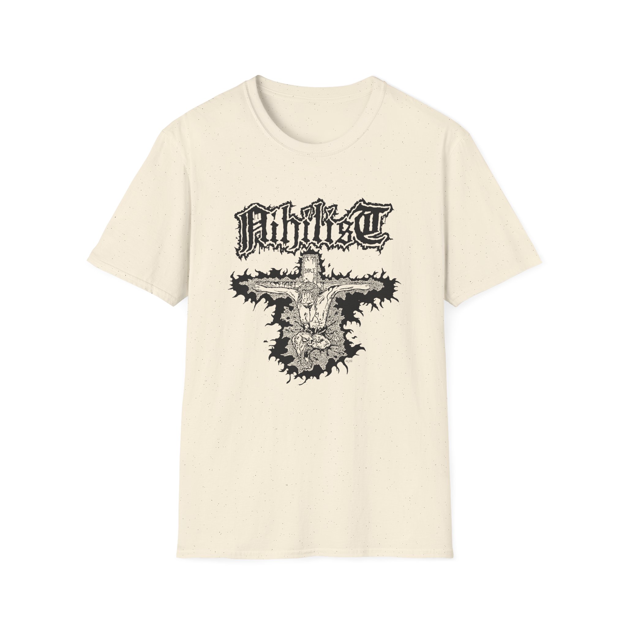 Entombed Nihilist Cross Unisex Softstyle T-Shirt