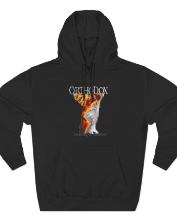 Orthodox Learning to Dissolve Three-Panel Fleece Hoodie