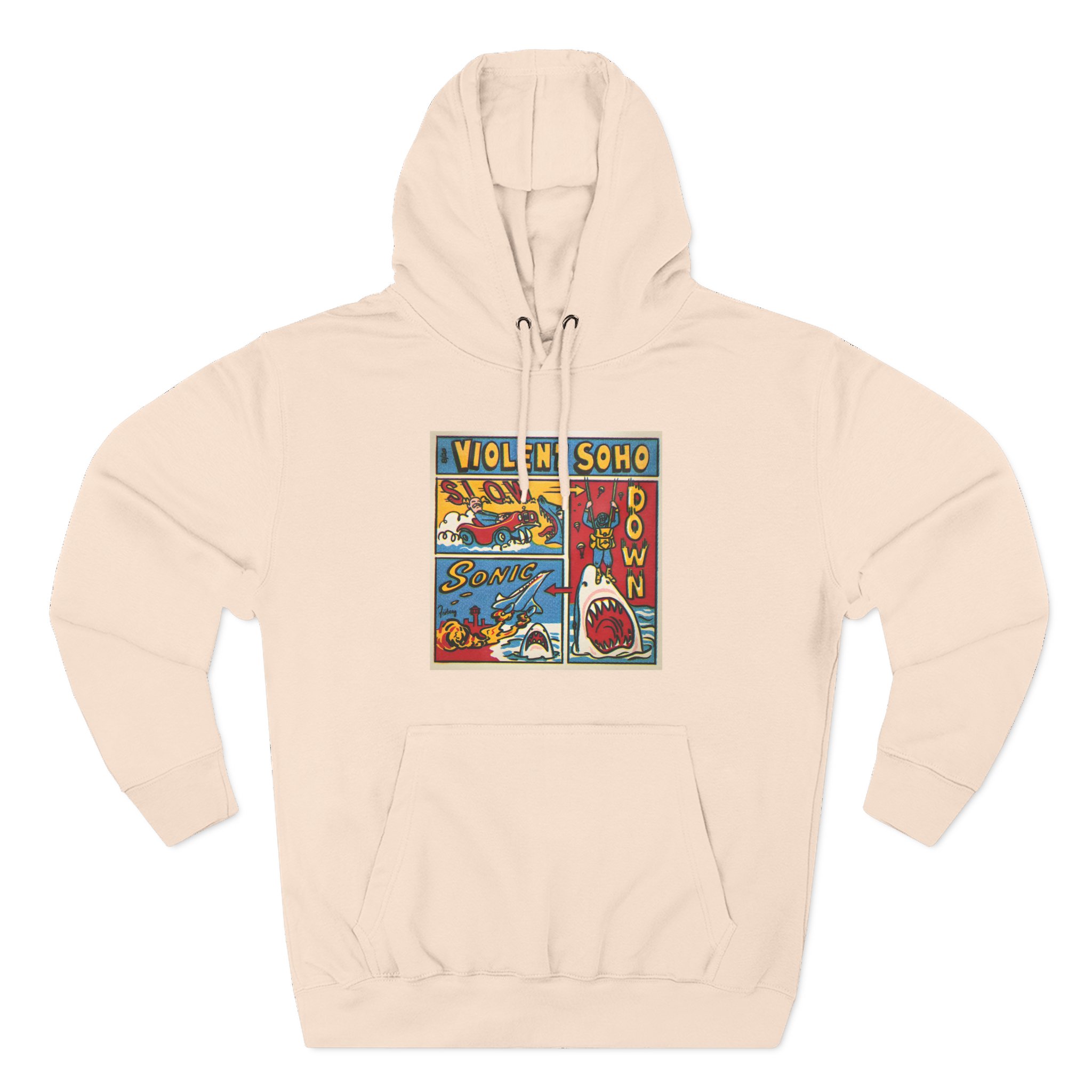 Violent Soho Slow Down Sonic Three-Panel Fleece Hoodie