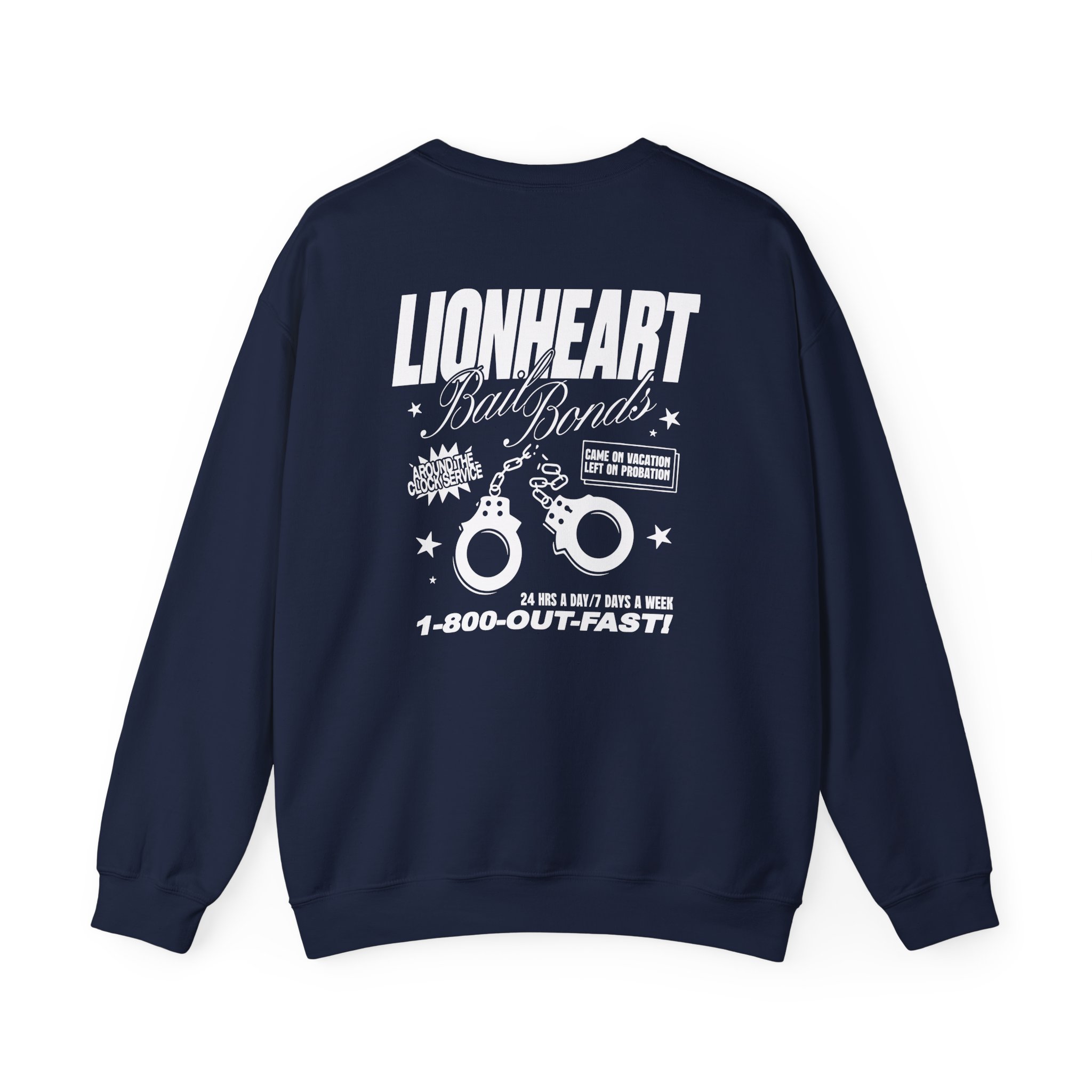 Lionheart "Bail Bonds" Unisex Heavy Blendâ„¢ Crewneck Sweatshirt
