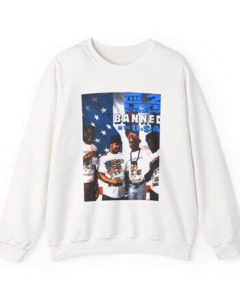 2 Live Crew Banned in the U.s.a. Unisex Heavy Blend™ Crewneck Sweatshirt