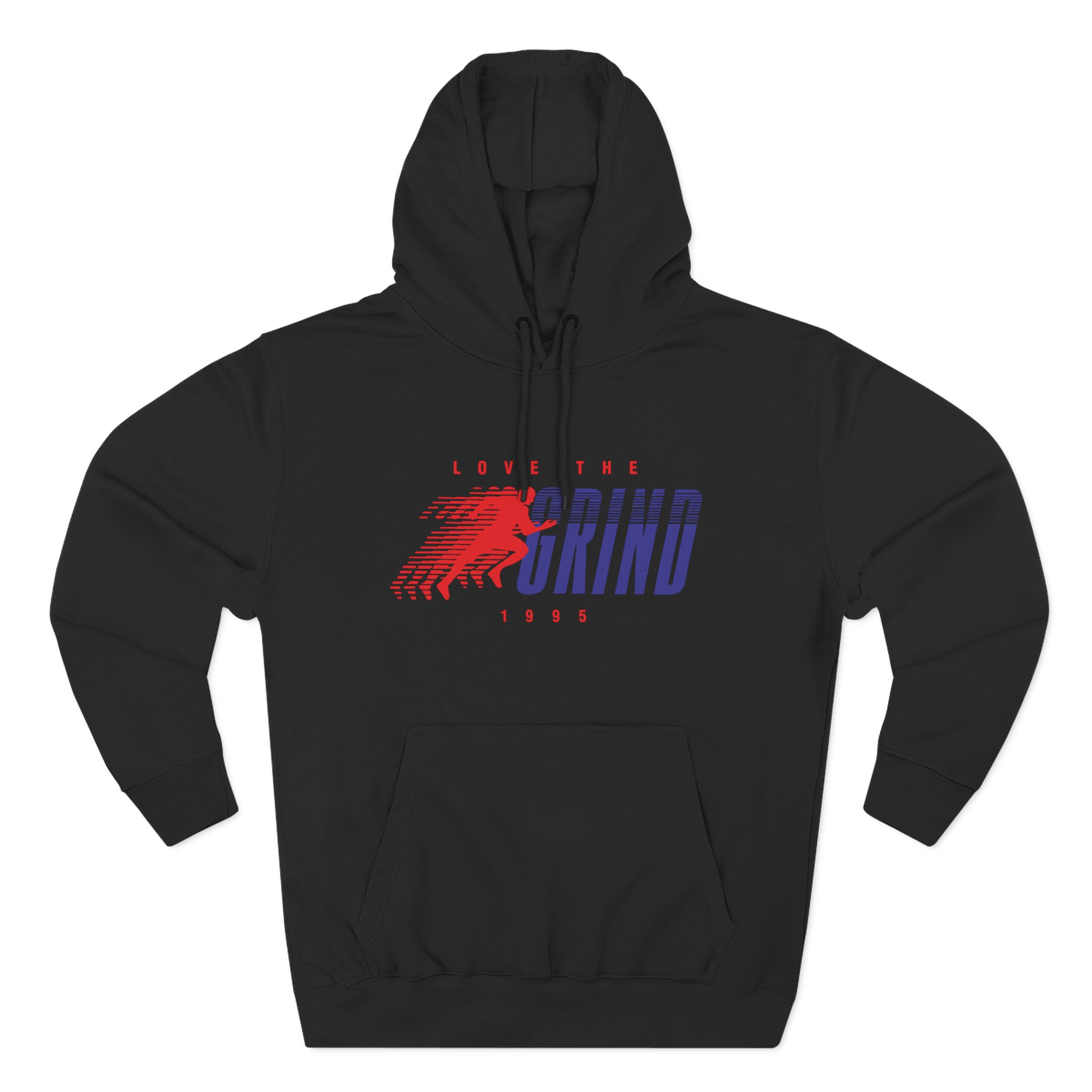 Phily Bowden Love the Grind 1995 Three-panel Fleece Hoodie