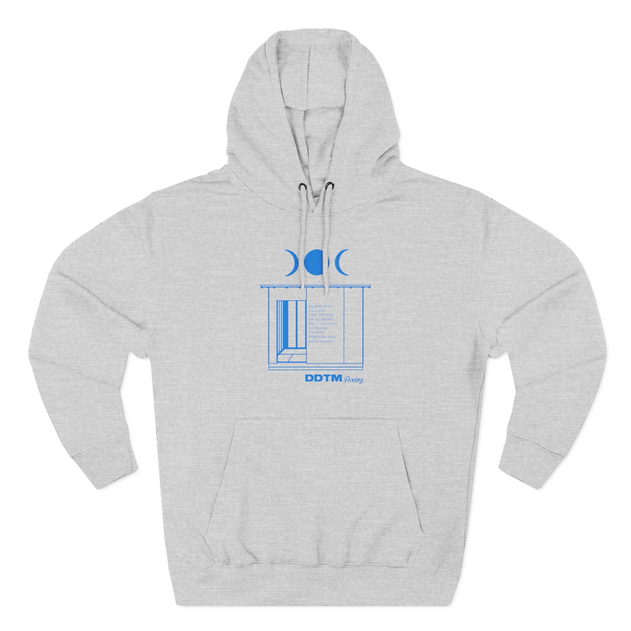 Foxing Chapter Three-Panel Fleece Hoodie