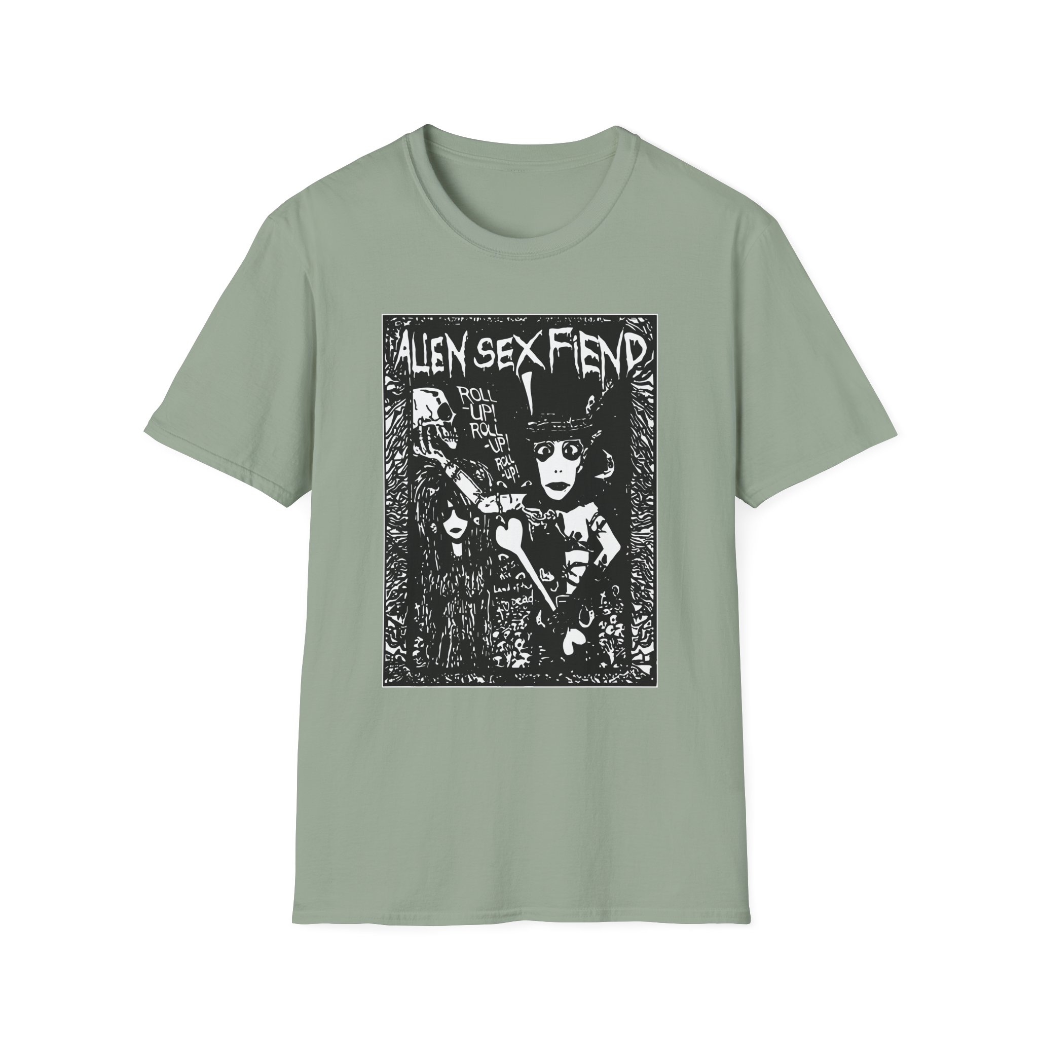 Alien Sex Fiend Land of the Living Dead Unisex Softstyle T-Shirt