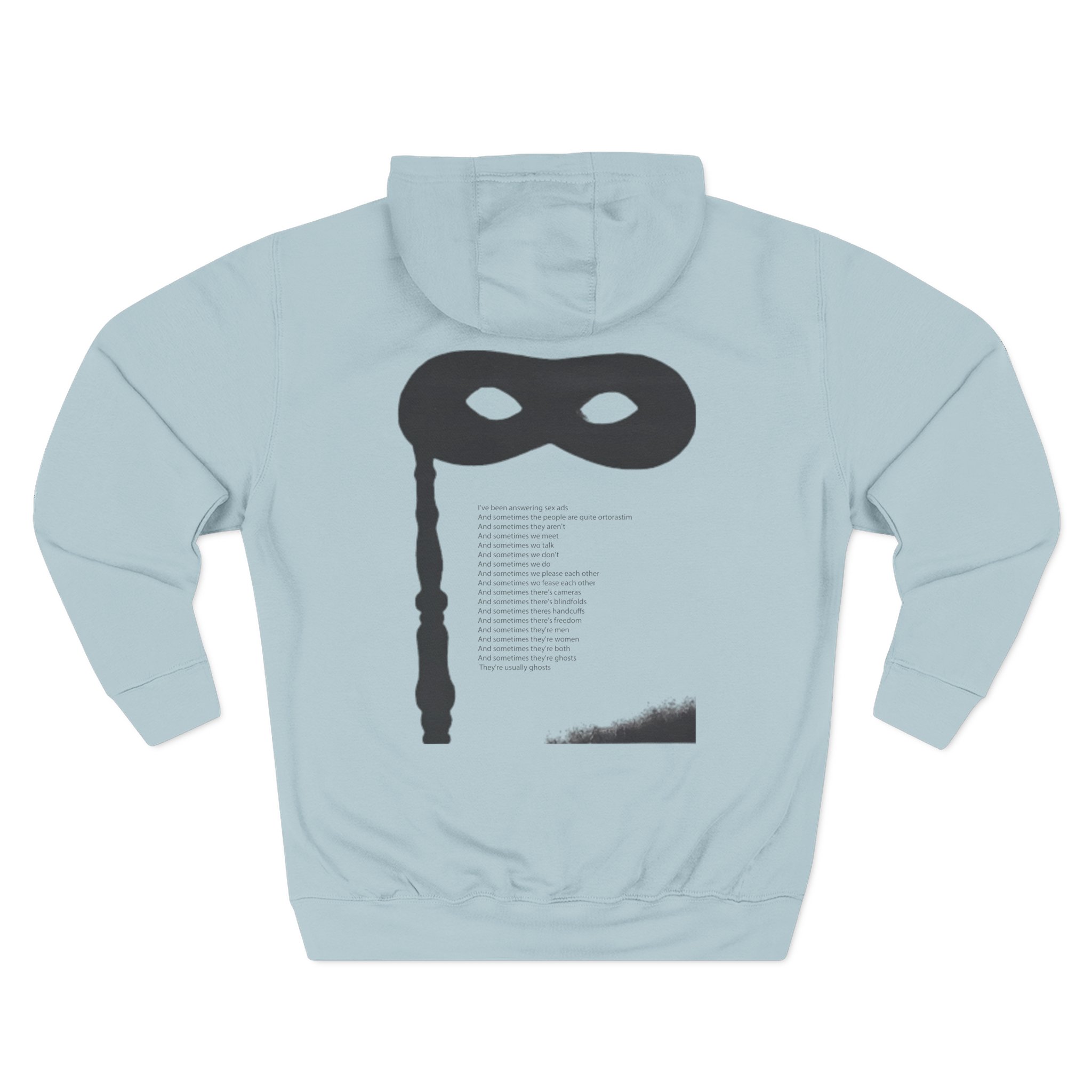 Cold Cave Sex Ads Three-Panel Fleece Hoodie