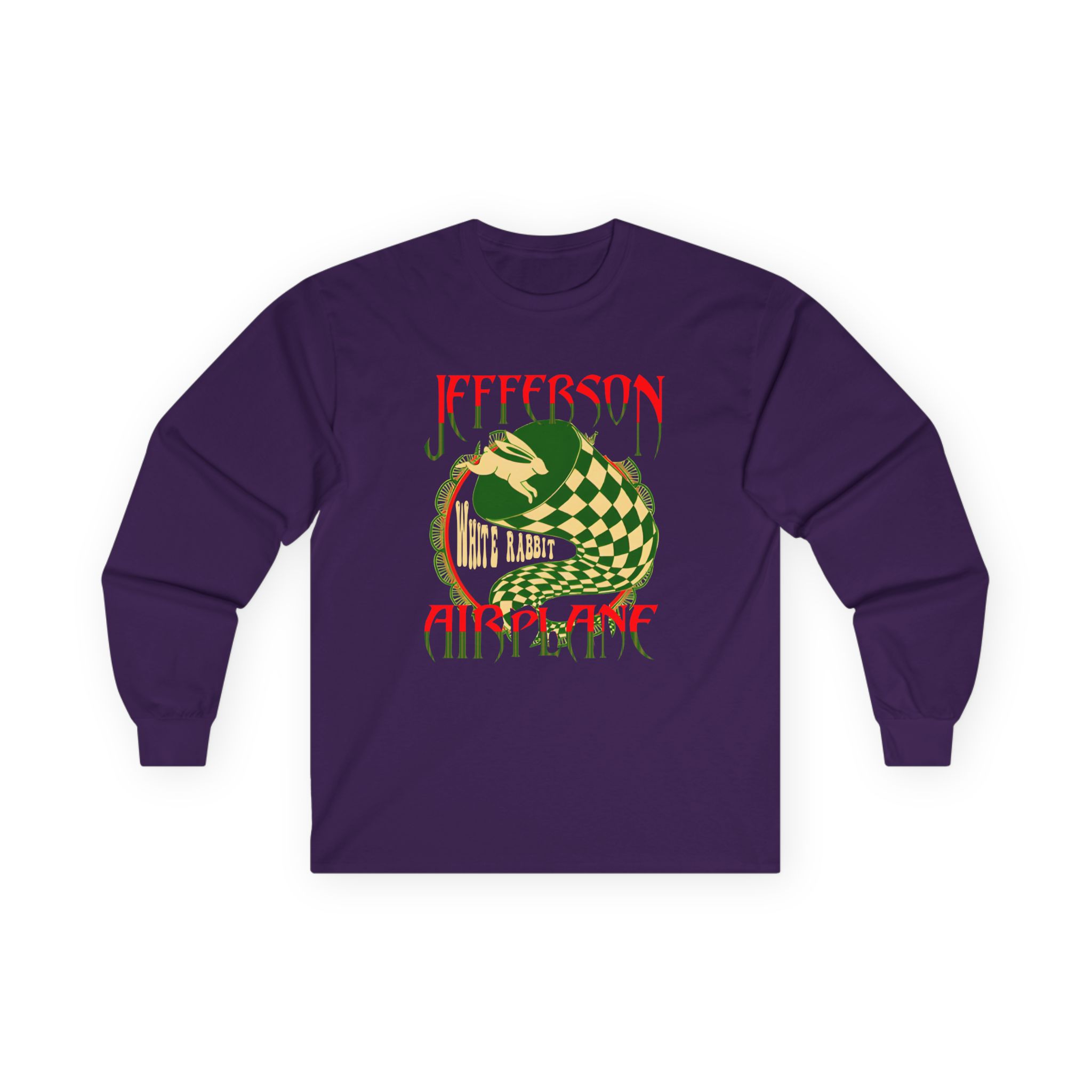 Jefferson Airplane Rabbit Unisex Ultra Cotton Long Sleeve Tee