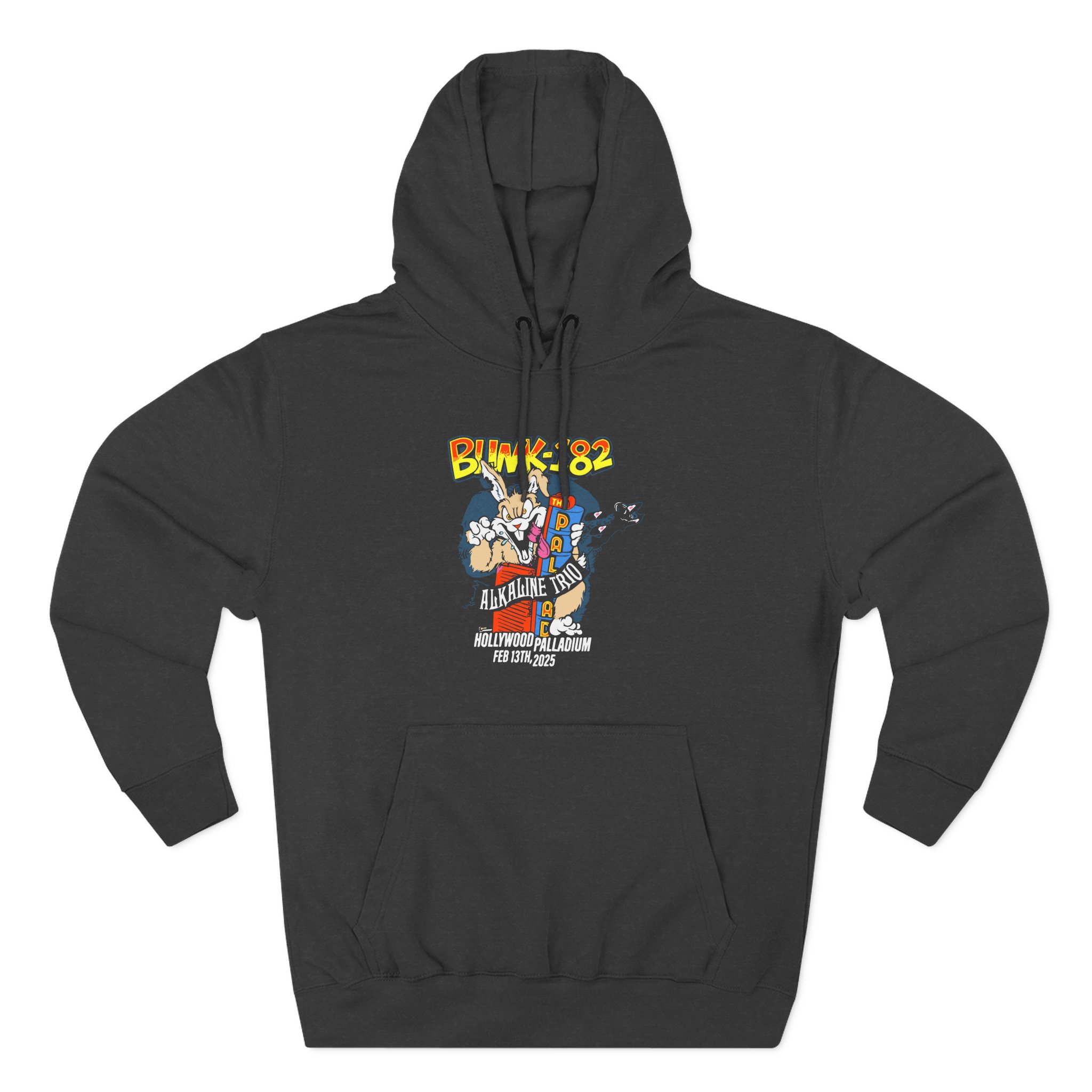 Blink 182 La Fire Aid Three-Panel Fleece Hoodie