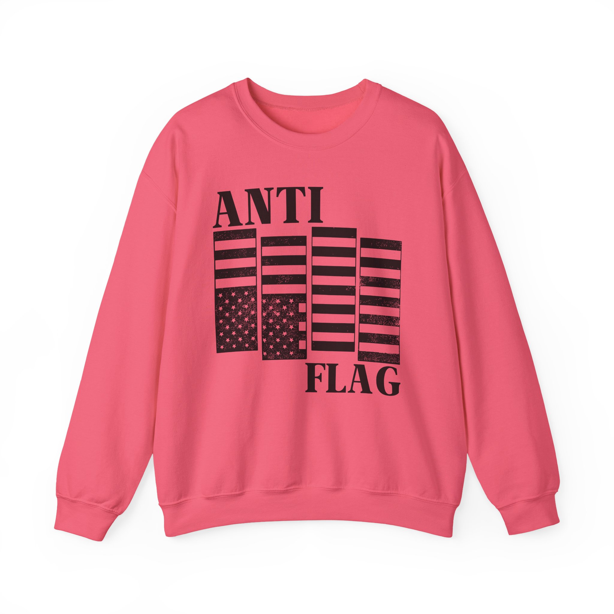 Anti Flag Unisex Heavy Blendâ„¢ Crewneck Sweatshirt
