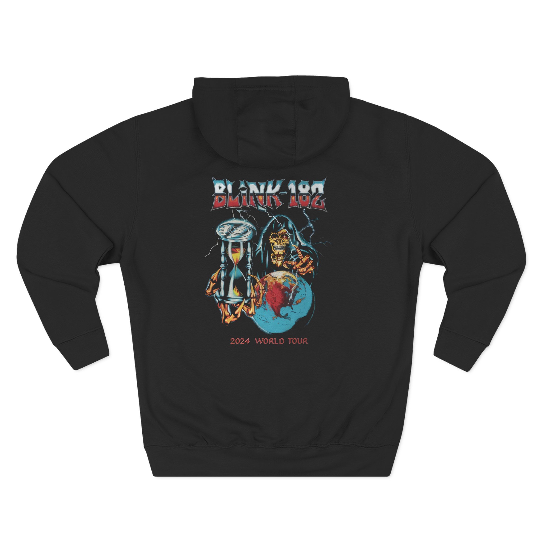 Blink 182 World Tour Three-Panel Fleece Hoodie