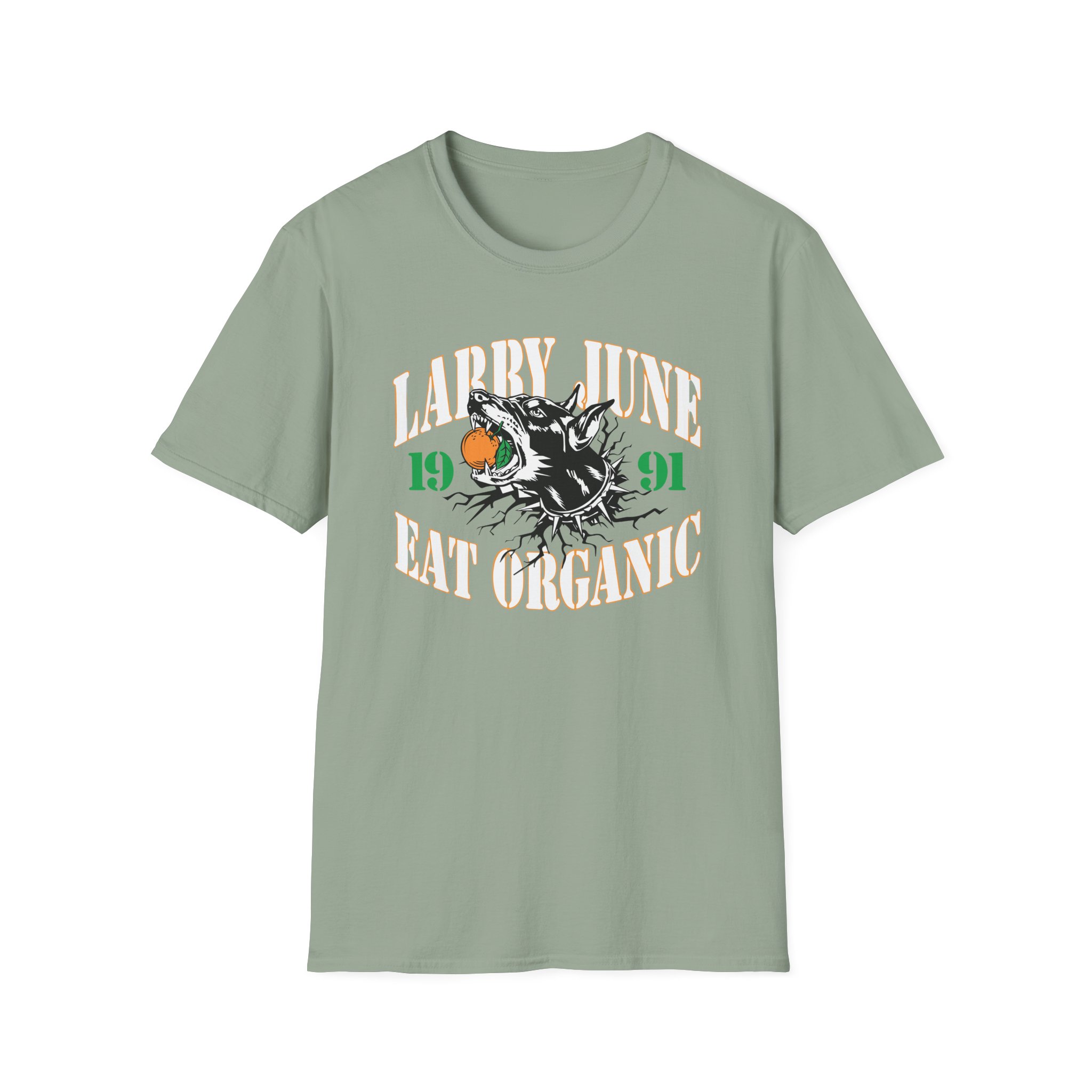 Larry June Eat Organic Unisex Softstyle T-Shirt