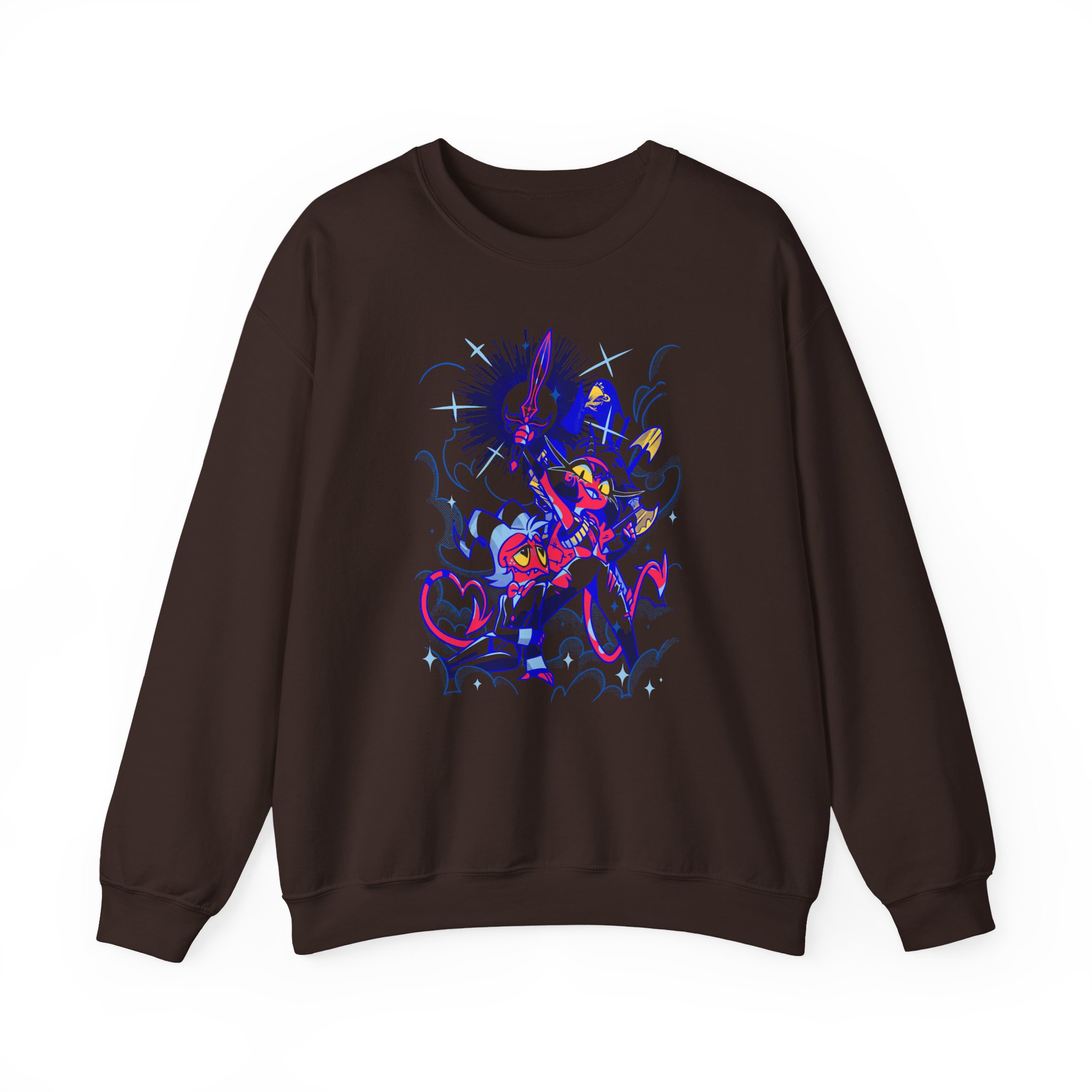 Vivziepop M&m Battle Dressed Unisex Heavy Blendâ„¢ Crewneck Sweatshirt