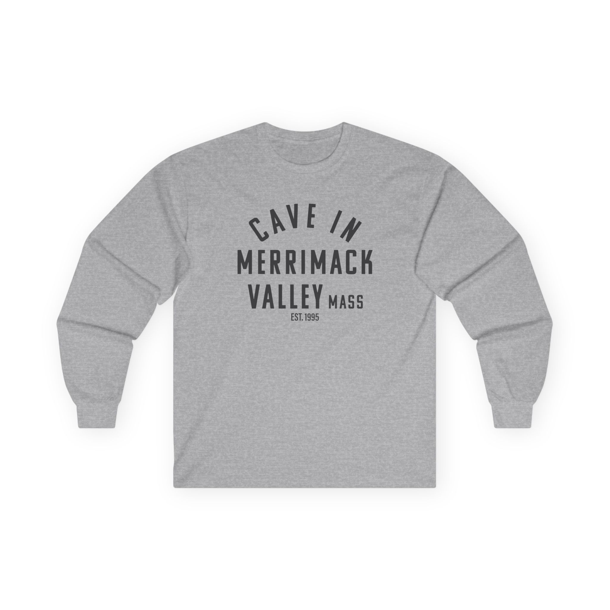 Cave in Merrimack Valley: Blackened Unisex Ultra Cotton Long Sleeve Tee
