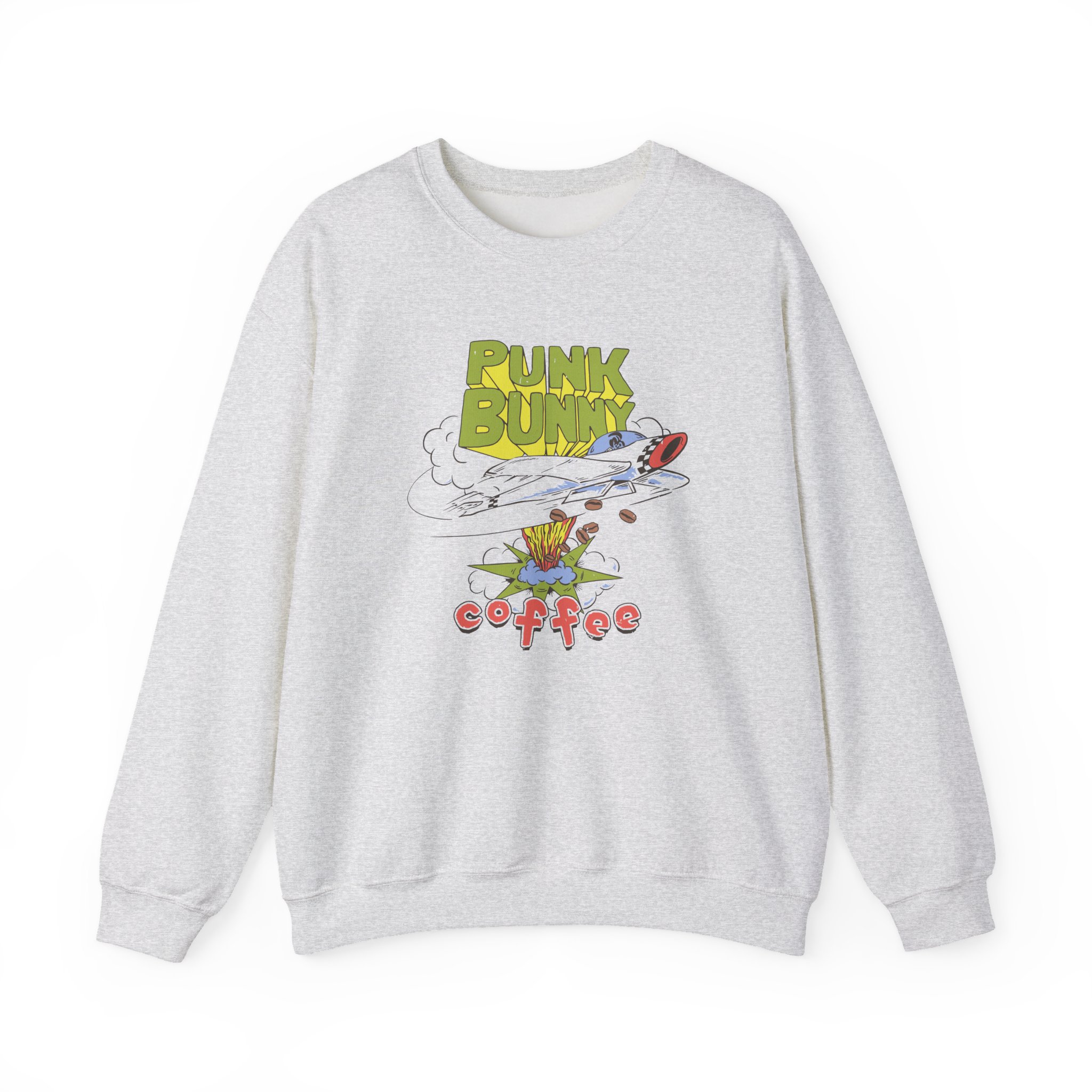 Green Day Punk Bunny Dookie Unisex Heavy Blendâ„¢ Crewneck Sweatshirt