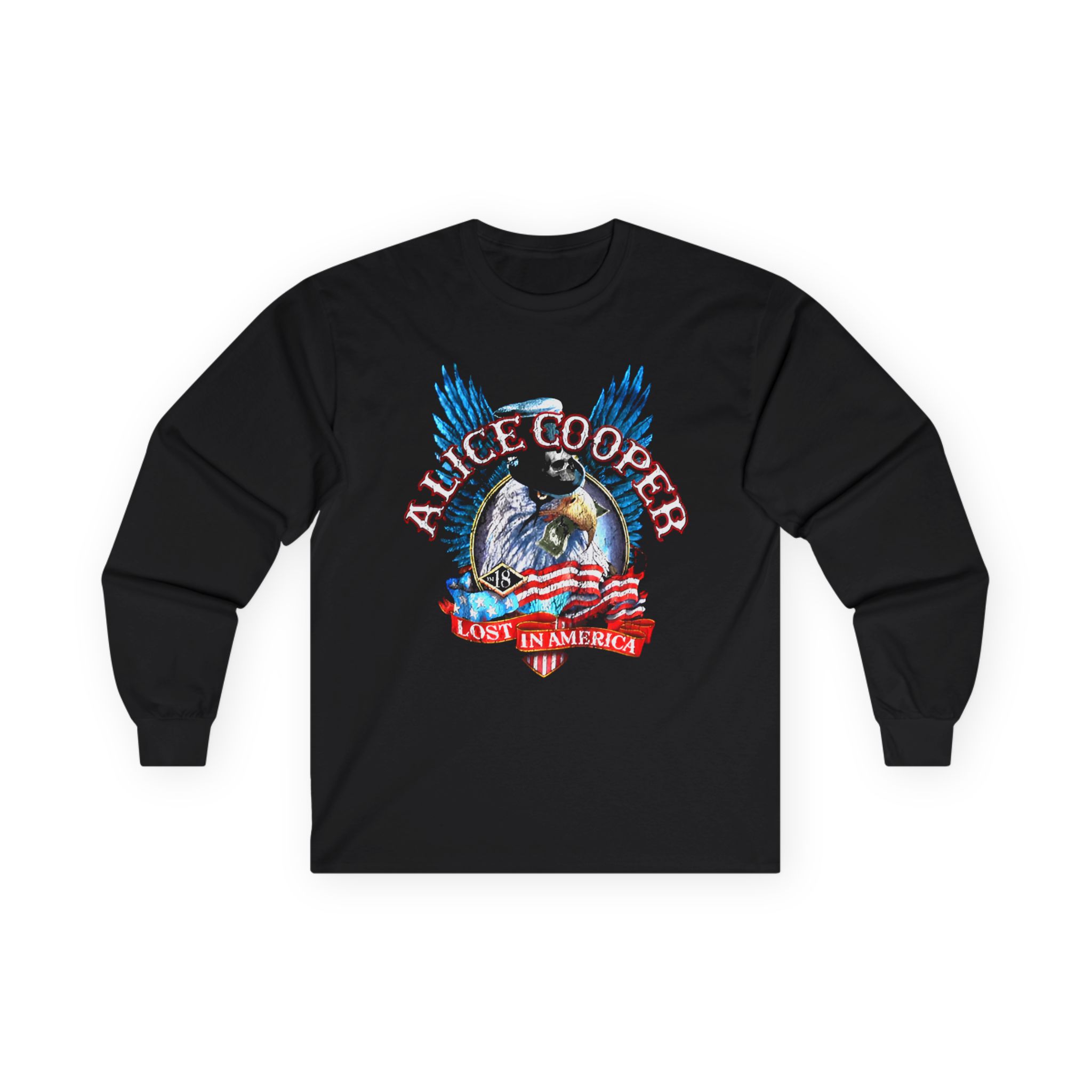 Alice Cooper Lost in America Unisex Ultra Cotton Long Sleeve Tee