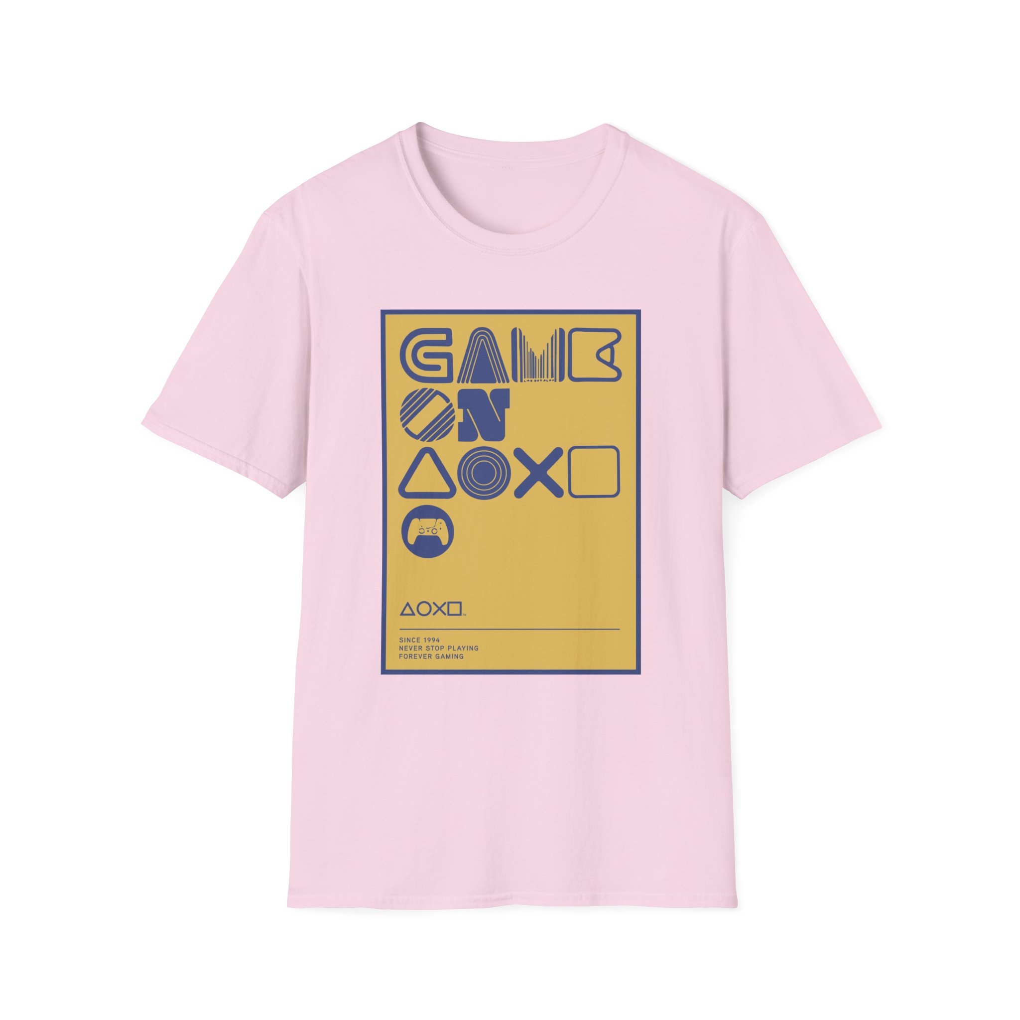 PlayStation Game On Unisex Softstyle T-Shirt