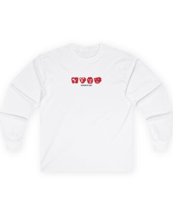 Talking Heads Remain in Light Faces Unisex Ultra Cotton Long Sleeve Tee