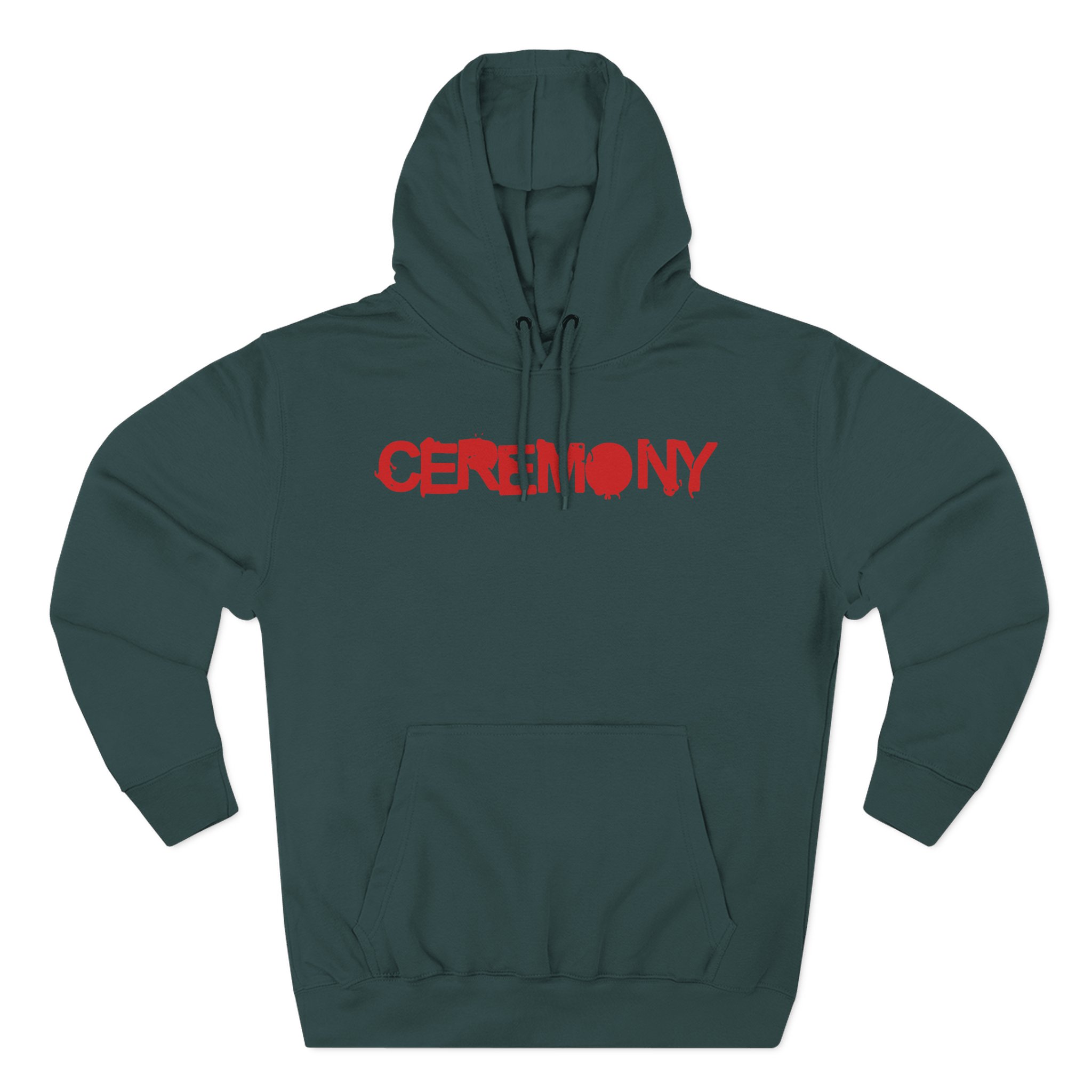 Ceremony Red Roses Three-Panel Fleece Hoodie