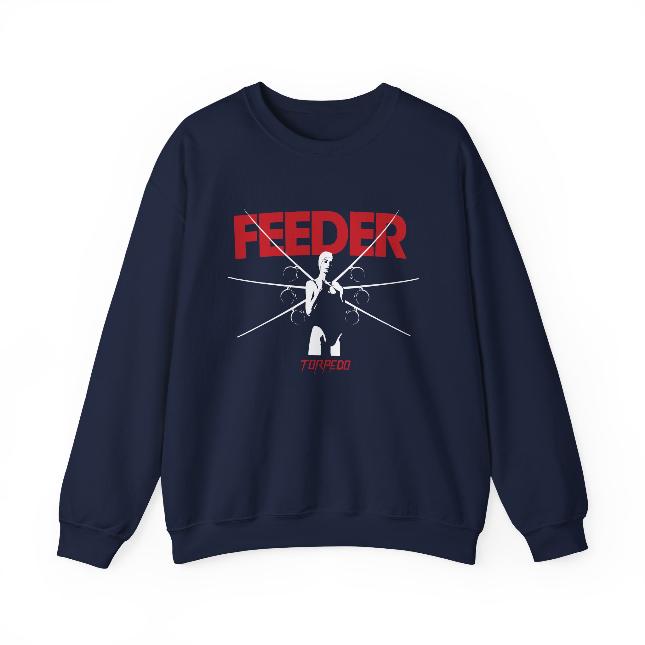Feeder Torpedo Unisex Heavy Blendâ„¢ Crewneck Sweatshirt