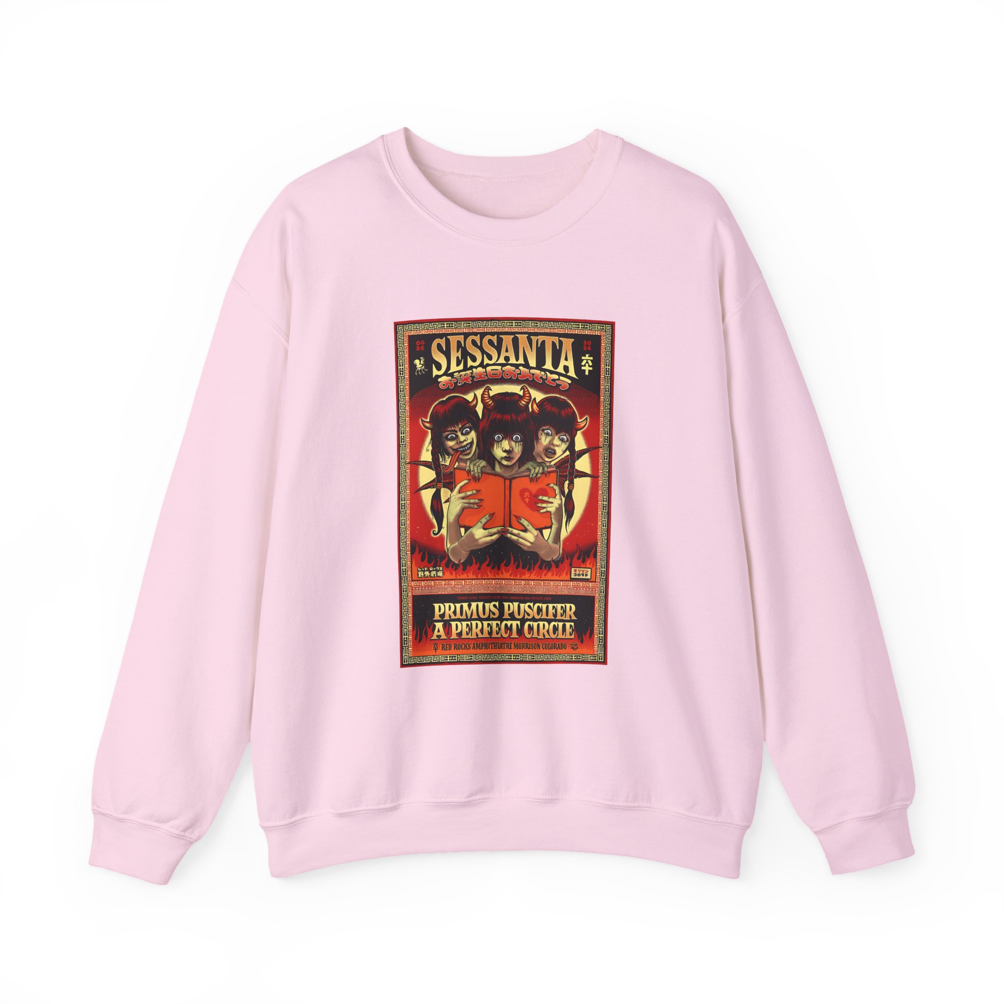 A Perfect Circle Sessanta Wintrust Arena, Chicago Unisex Heavy Blendâ„¢ Crewneck Sweatshirt