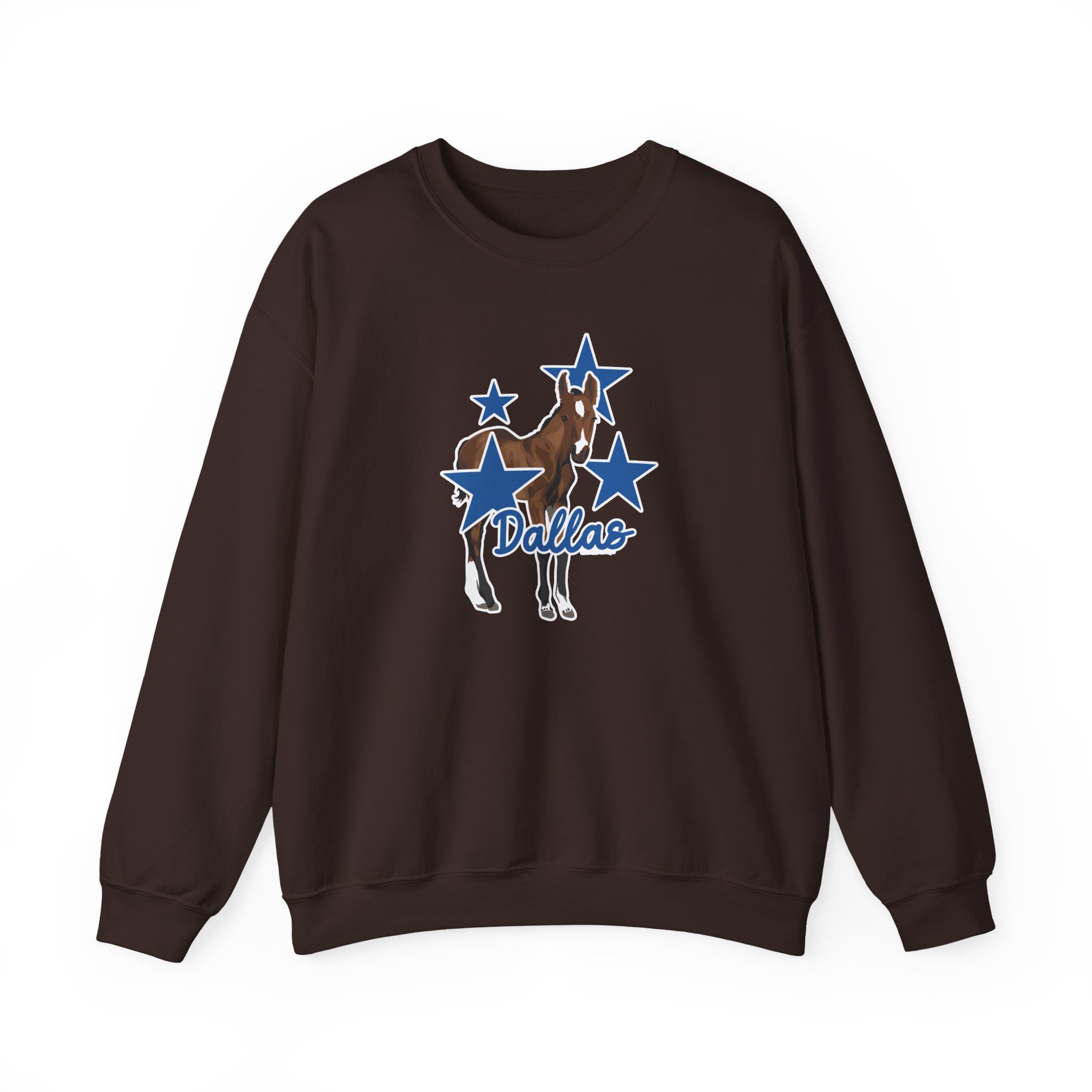 Katie Van Slyke Dallas Unisex Heavy Blendâ„¢ Crewneck Sweatshirt