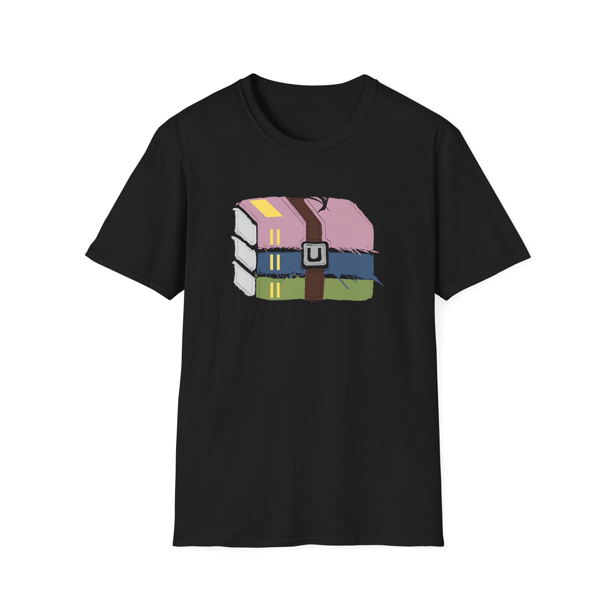Winrar Frayed Logo Unisex Softstyle T-Shirt