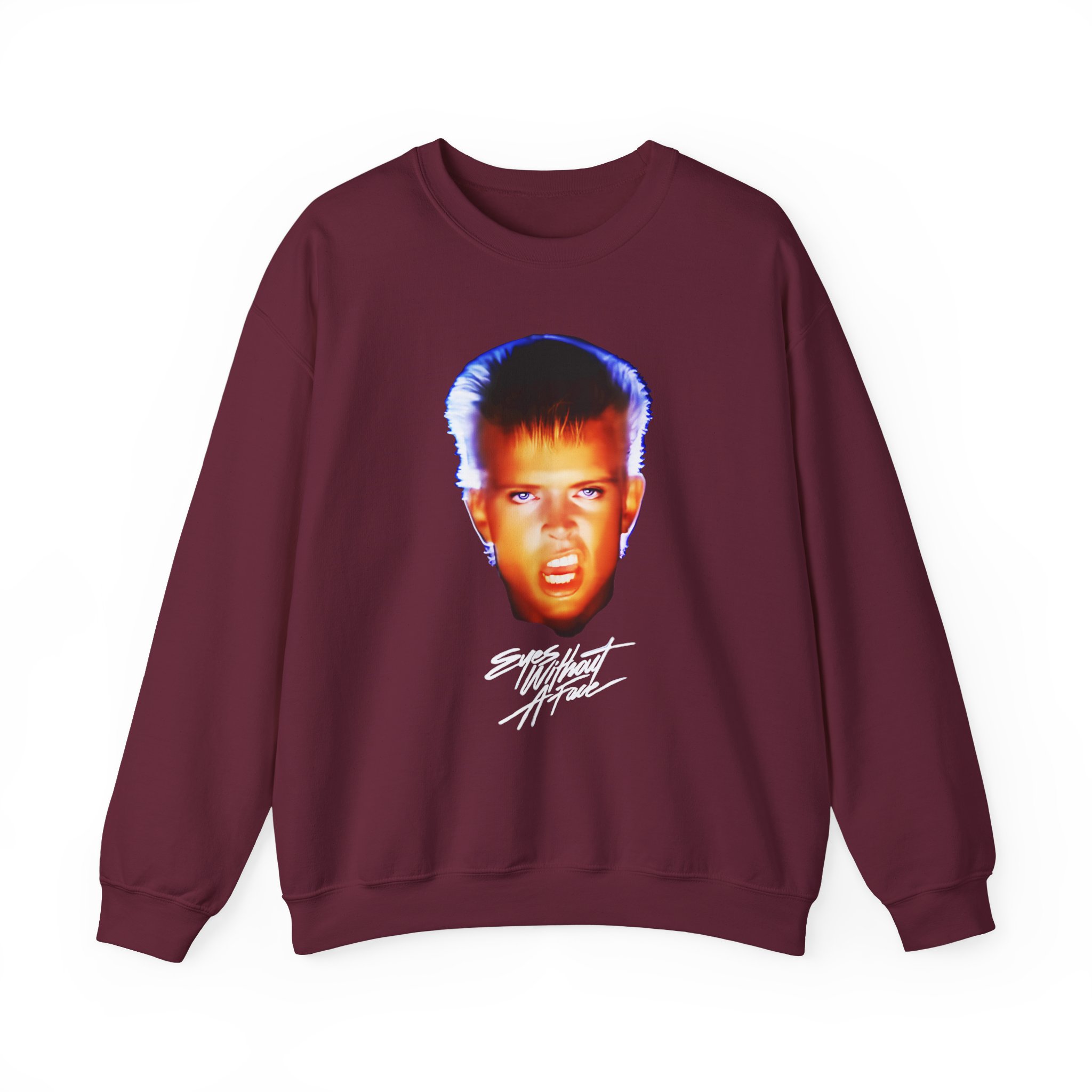 Billy Idol Eyes Without a Face Photo Unisex Heavy Blendâ„¢ Crewneck Sweatshirt