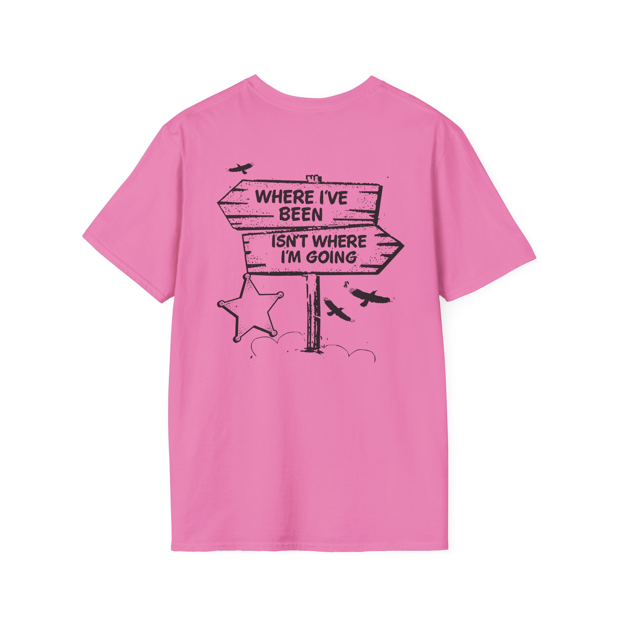 Shaboozey Fork in the Road Unisex Softstyle T-Shirt