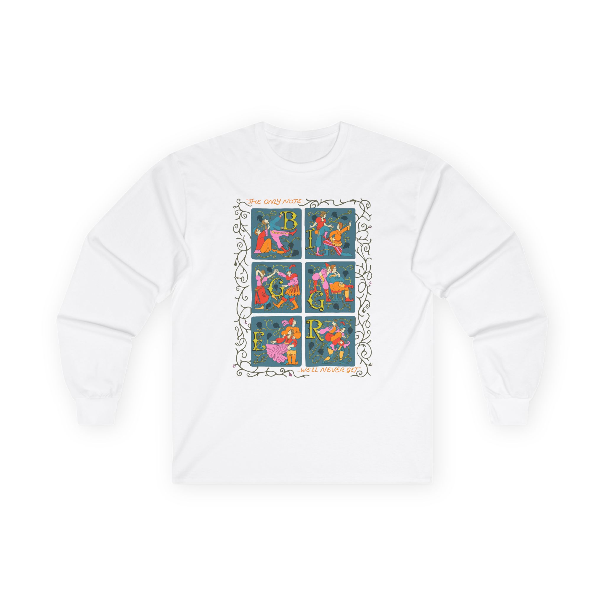 Drawfee Medieval Improvisation Unisex Ultra Cotton Long Sleeve Tee