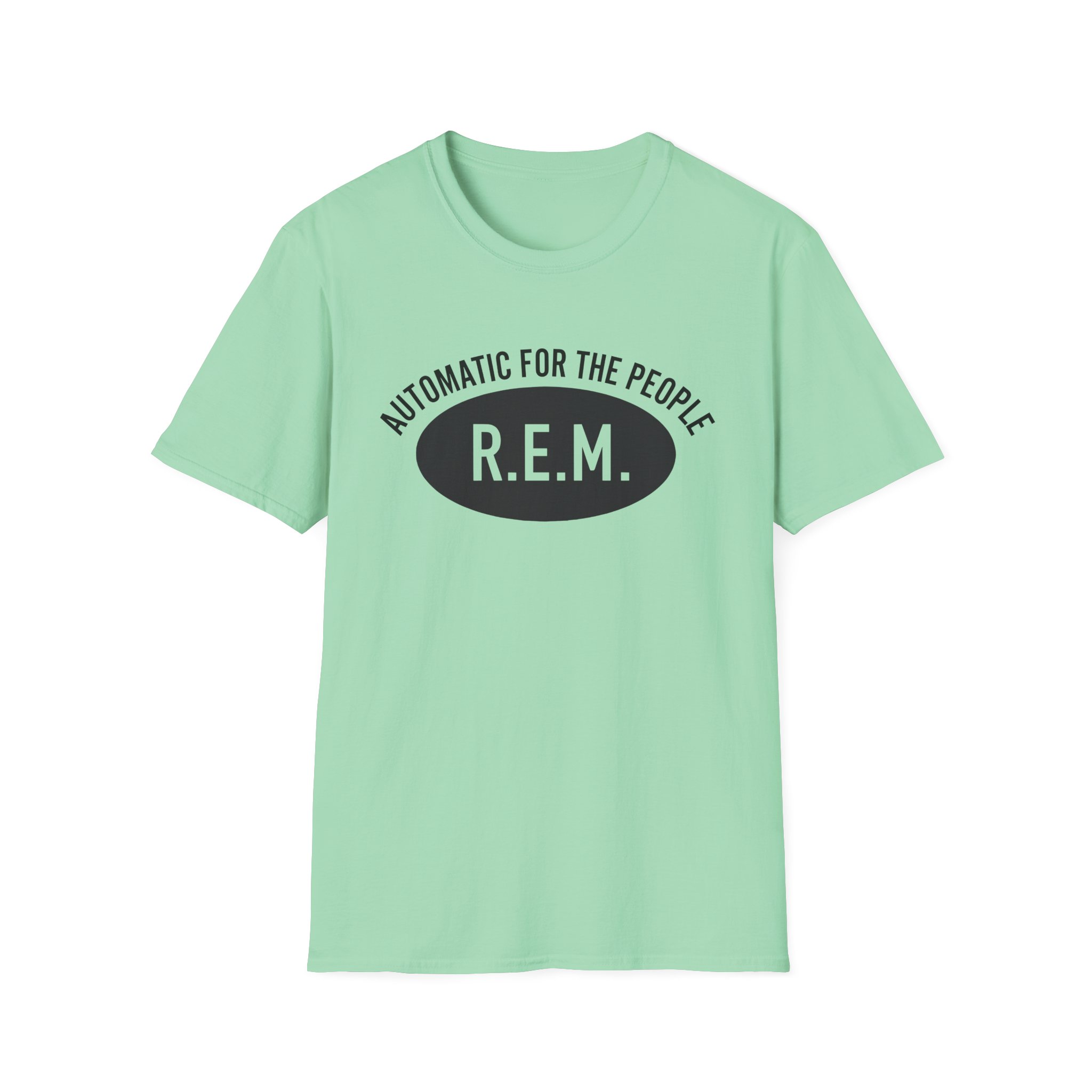 Rem Automatic for the People Unisex Softstyle T-Shirt