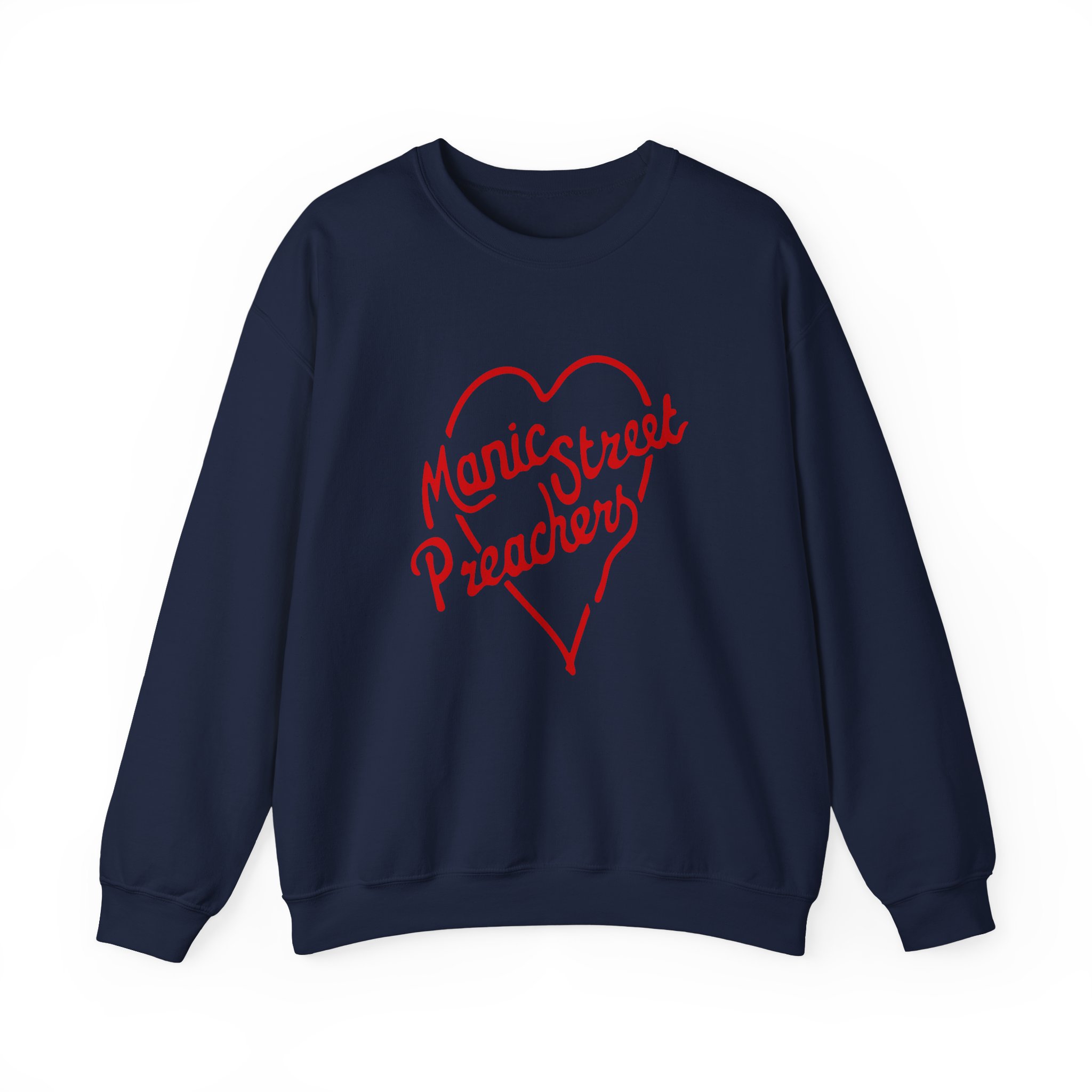 Manic Street Preachers Manic Street Preachers Stay Beautiful Unisex Heavy Blendâ„¢ Crewneck Sweatshirt