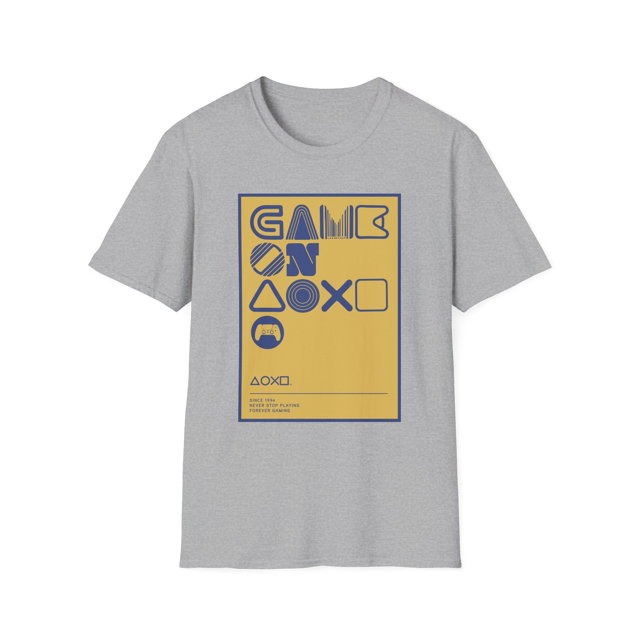 PlayStation Game On Unisex Softstyle T-Shirt