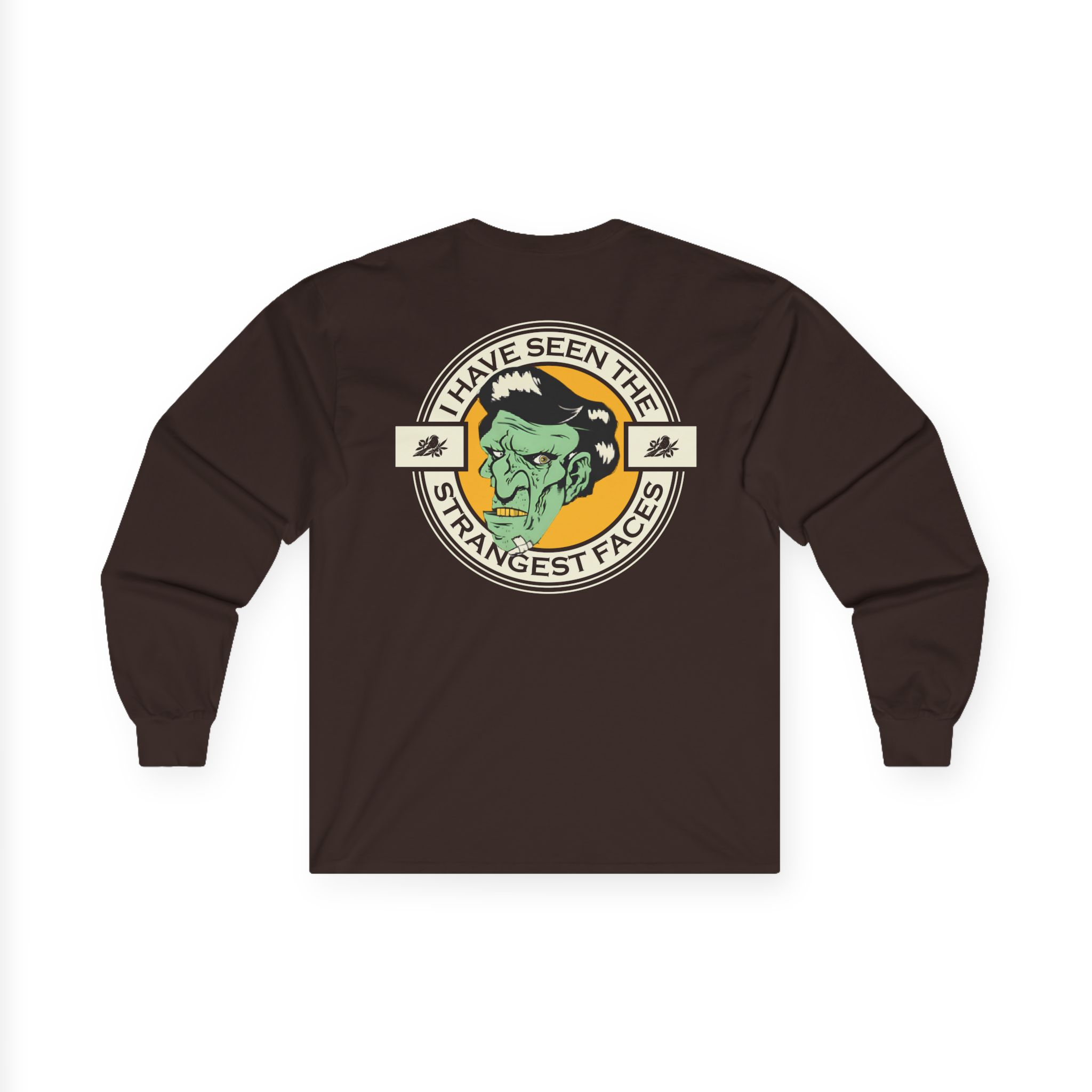 Bayside Strangest Faces Unisex Ultra Cotton Long Sleeve Tee