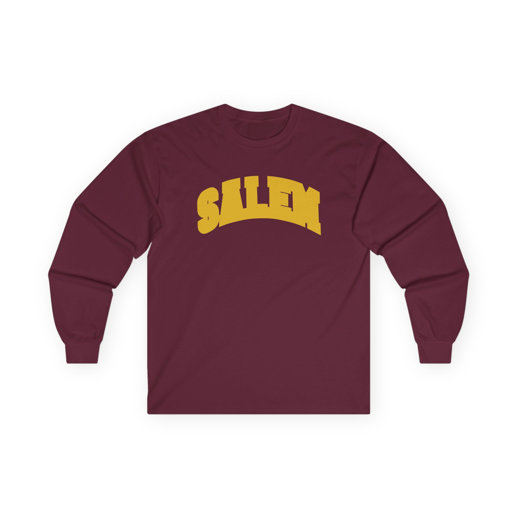 Salem Logo Unisex Ultra Cotton Long Sleeve Tee