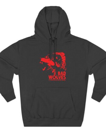 Bad Wolves Three-Panel Fleece Hoodie