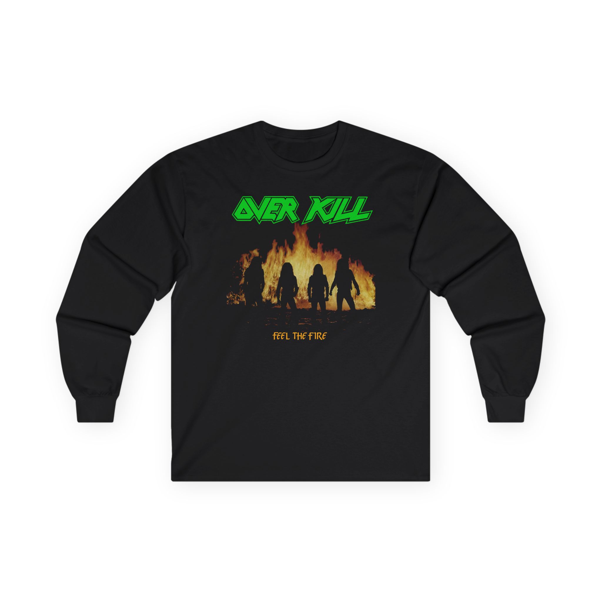Overkill Feel the Fire Unisex Ultra Cotton Long Sleeve Tee