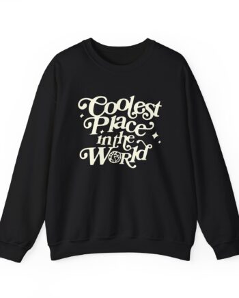 Suki Waterhouse Coolest Place in the World Unisex Heavy Blend™ Crewneck Sweatshirt