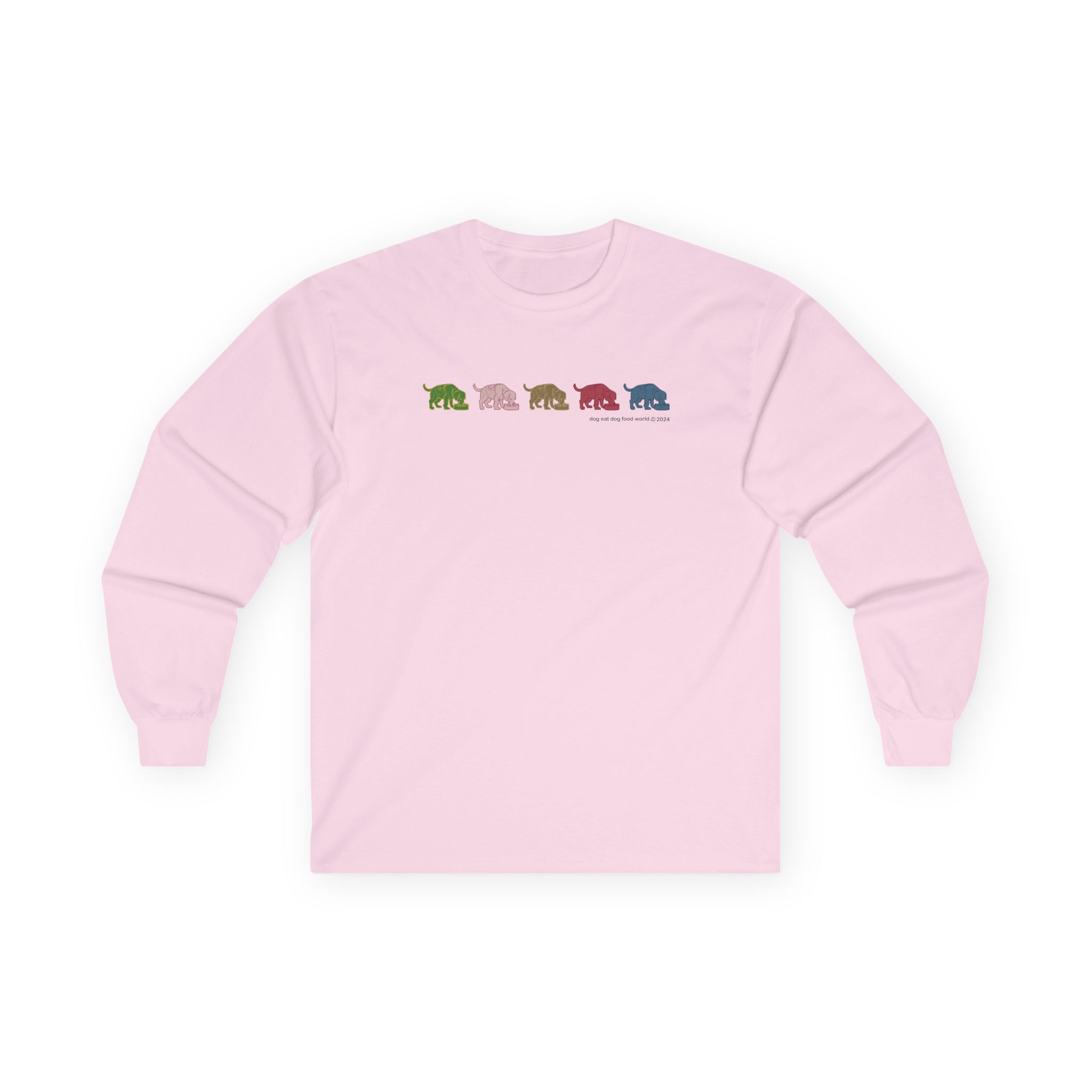 Niko B 5 Dogs Unisex Ultra Cotton Long Sleeve Tee