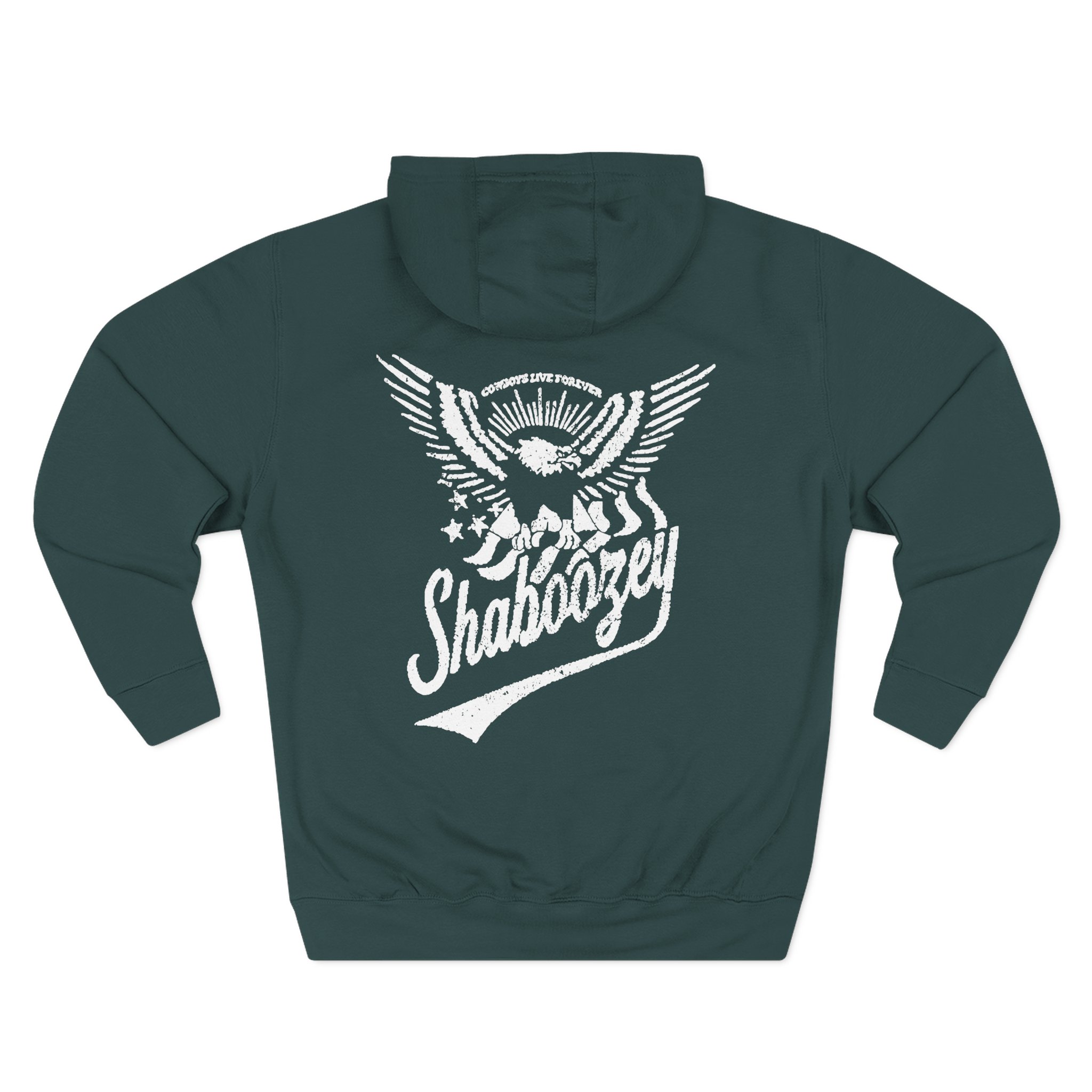 Shaboozey Boozey Eagle Three-Panel Fleece Hoodie