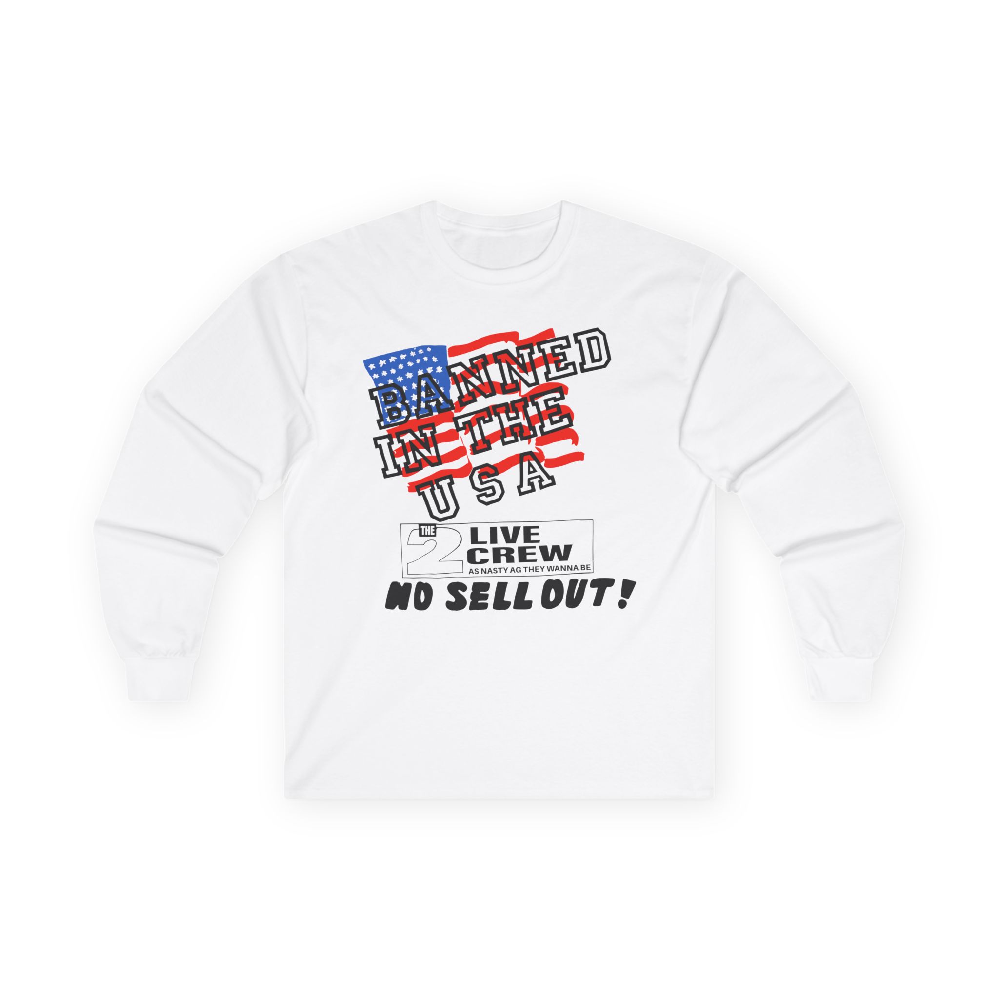 2 Live Crew Banned in the U.s.a. Luke Records Unisex Ultra Cotton Long Sleeve Tee