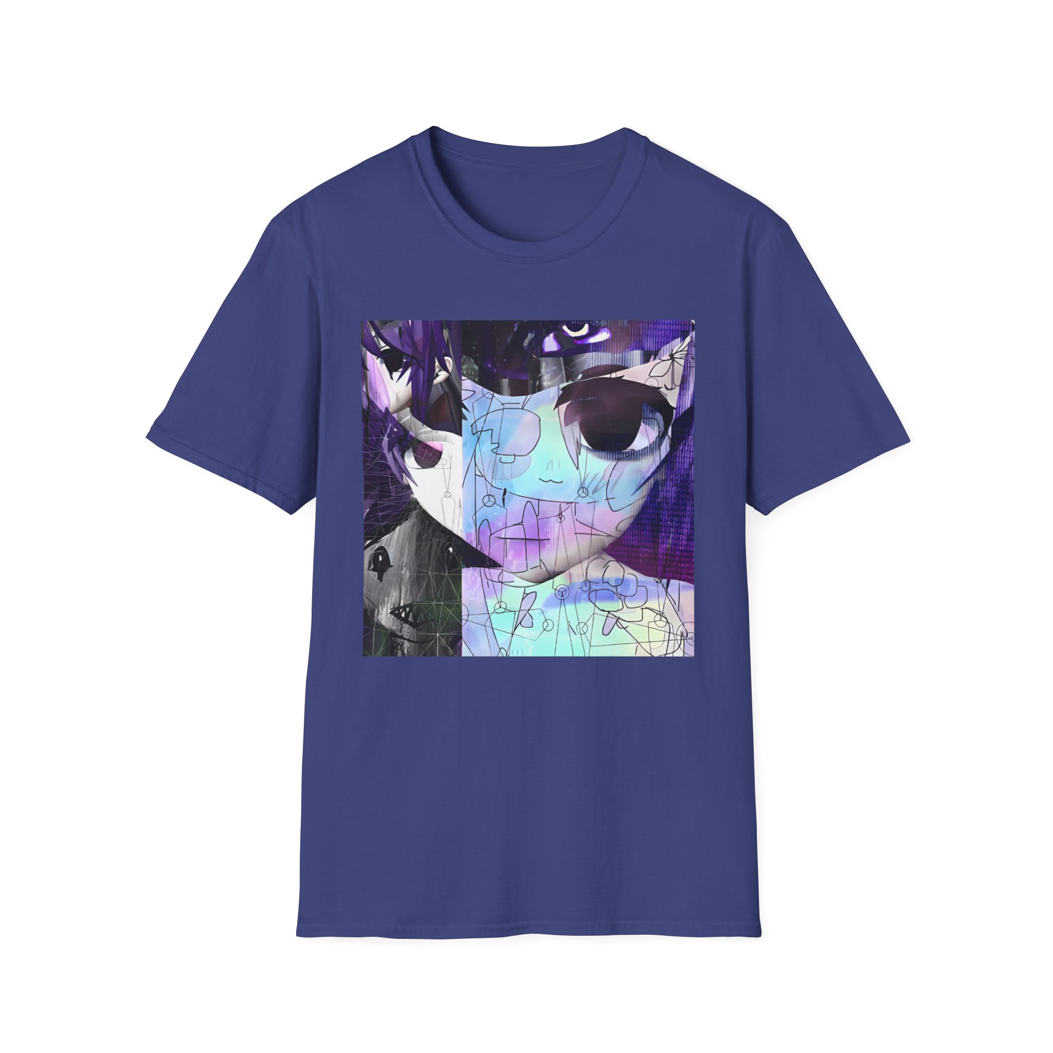 Sewerslvt Skitzofrenia Simulation Album Cover Unisex Softstyle T-Shirt