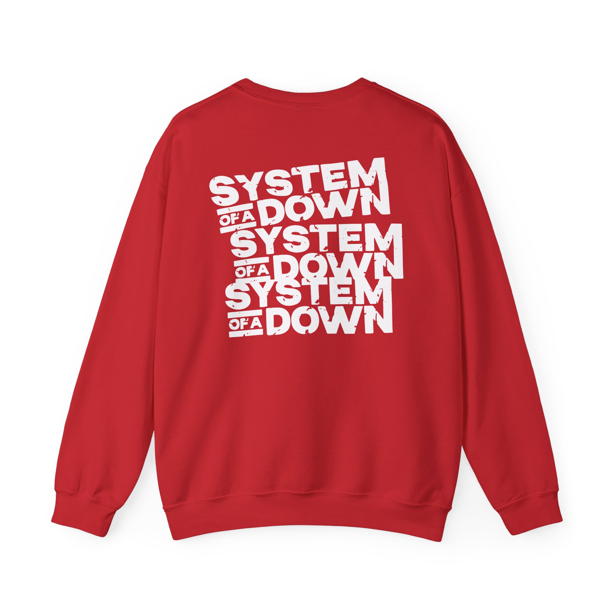 System of a Down Awake Distressed Unisex Heavy Blendâ„¢ Crewneck Sweatshirt
