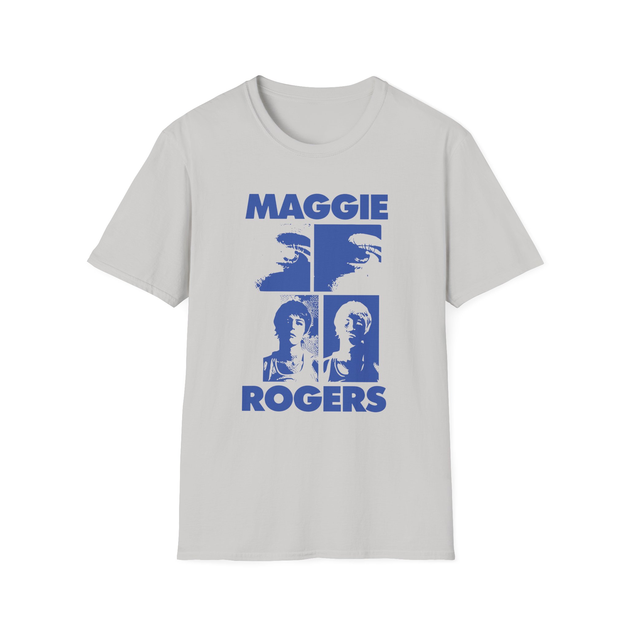 Maggie Rogers Mustard Grid Unisex Softstyle T-Shirt