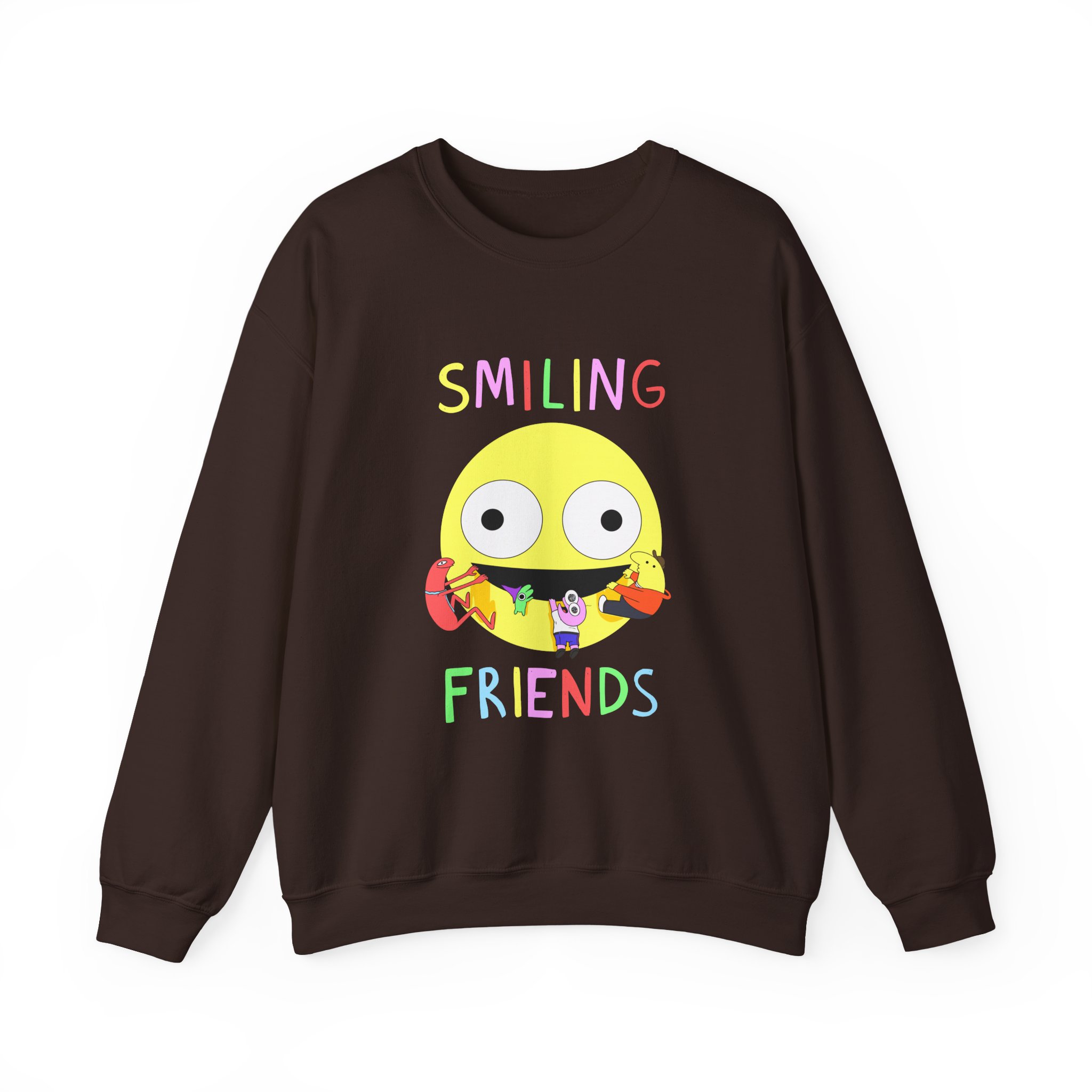 Smiling Friends Unisex Heavy Blend Crewneck Sweatshirt