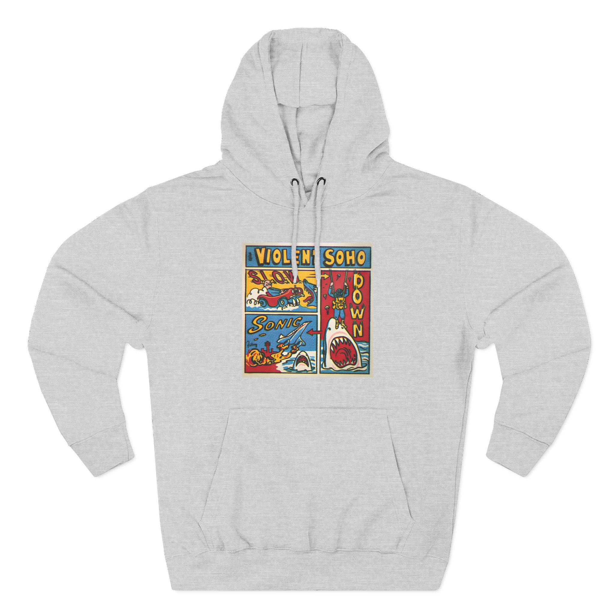 Violent Soho Slow Down Sonic Three-Panel Fleece Hoodie