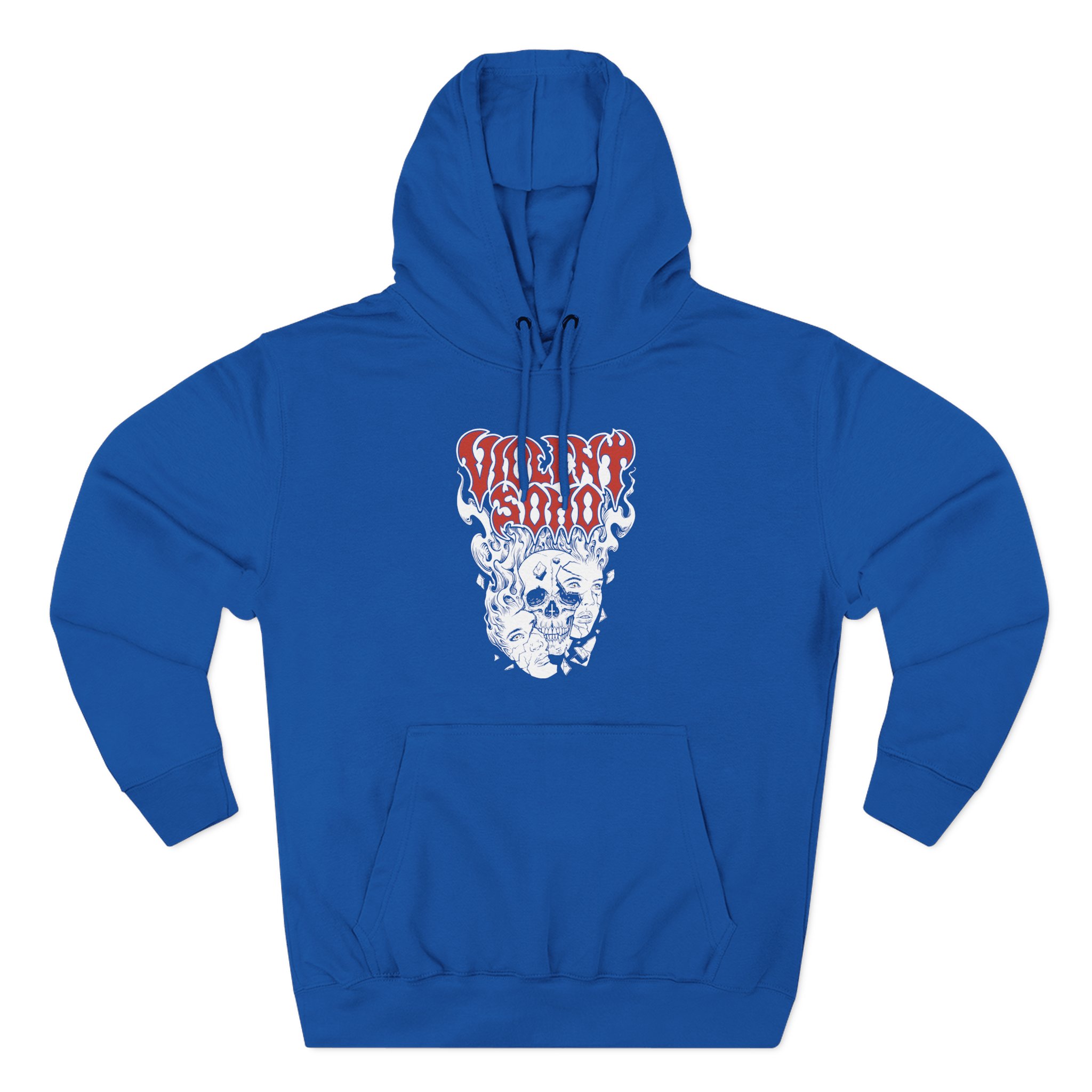 Violent Soho Murdoch Skull Three-Panel Fleece Hoodie