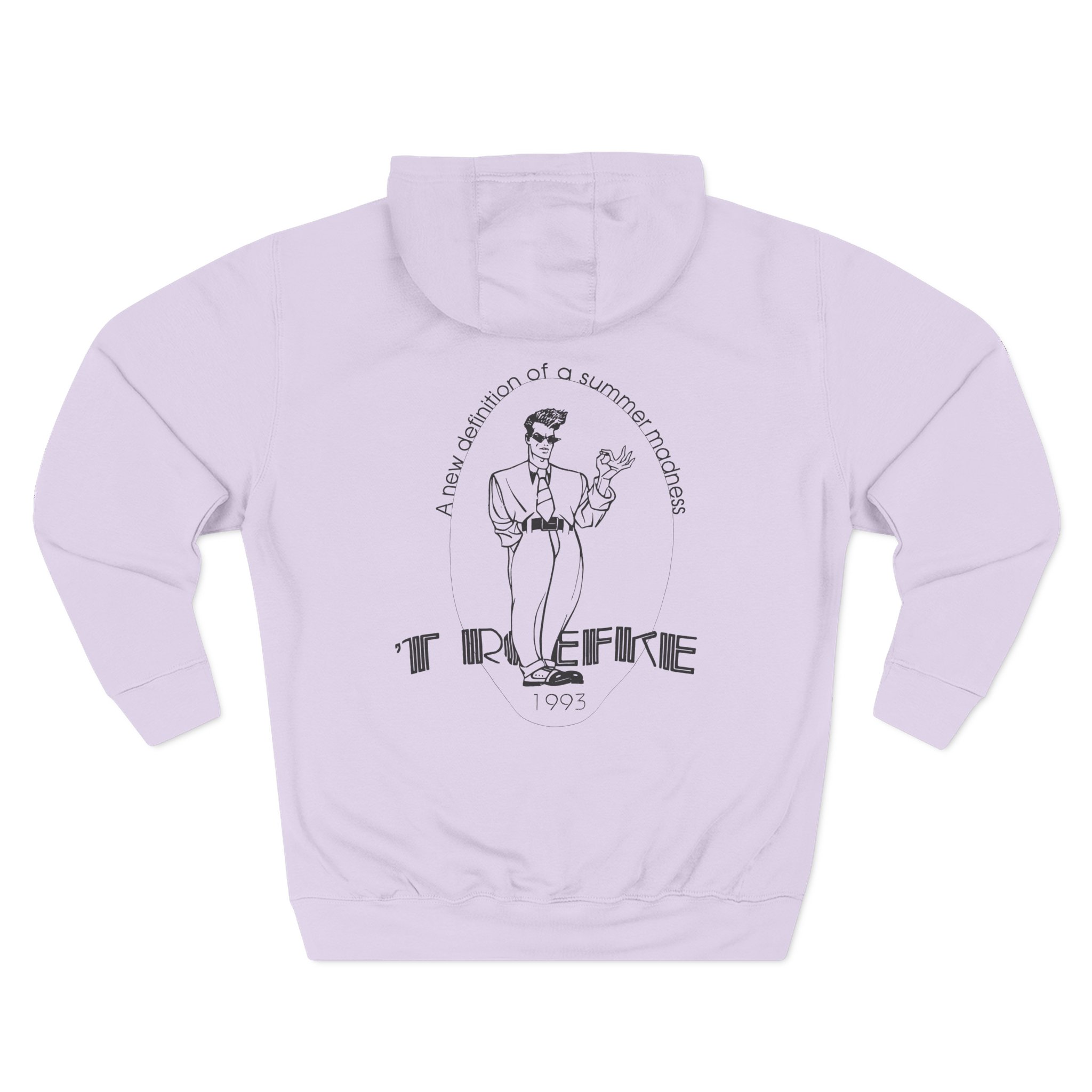 Will Smith 1993 the Fresh Prince Summertime Single Stitch Three-Panel Fleece Hoodie