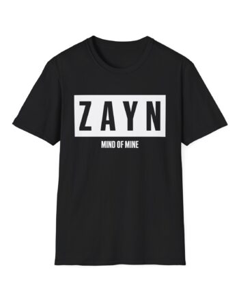 Zayn Malik Mind of Mine Unisex Softstyle T-Shirt