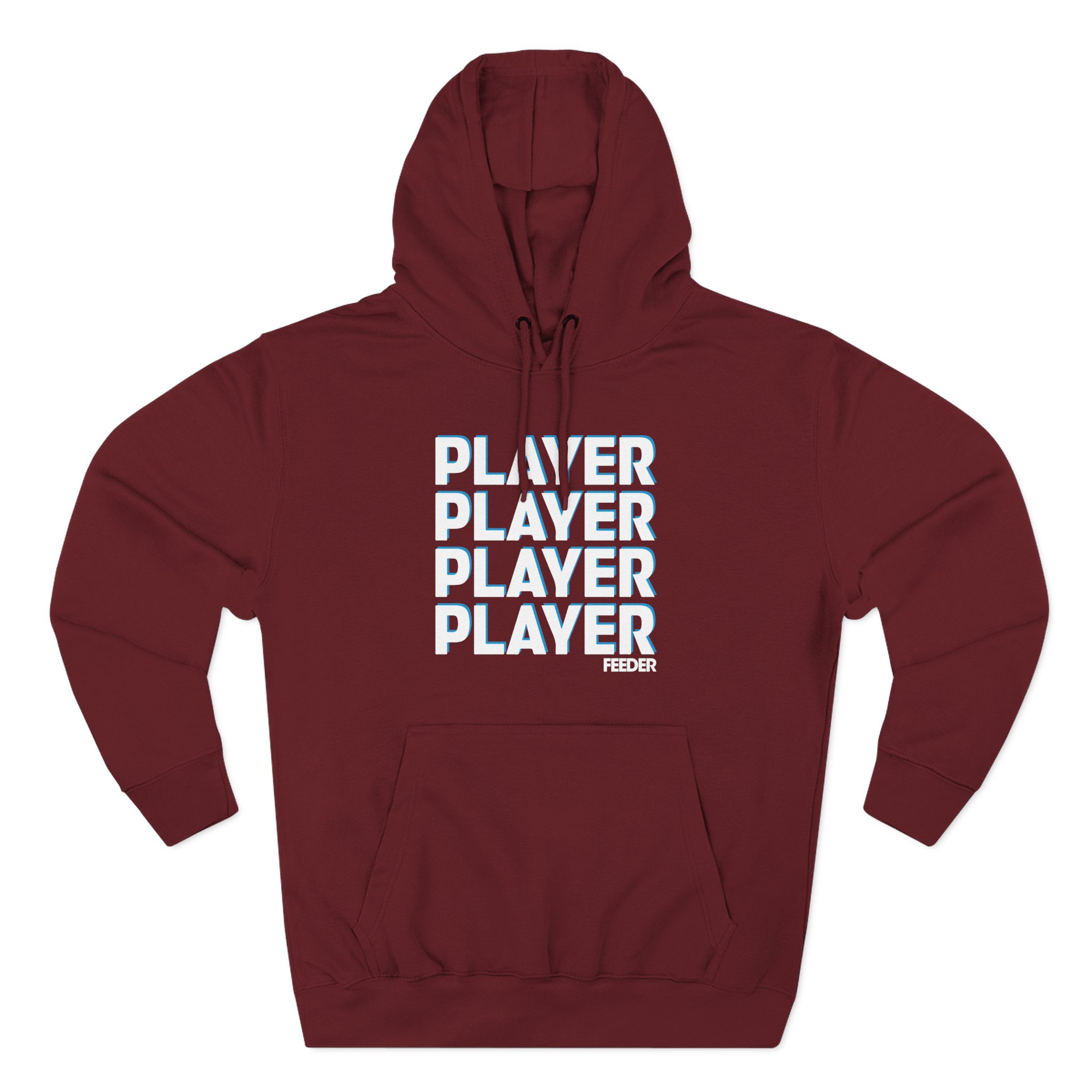 Feeder Player Three-Panel Fleece Hoodie