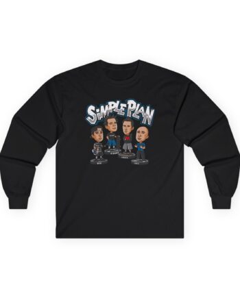Simple Plan Bobblehead Unisex Ultra Cotton Long Sleeve Tee